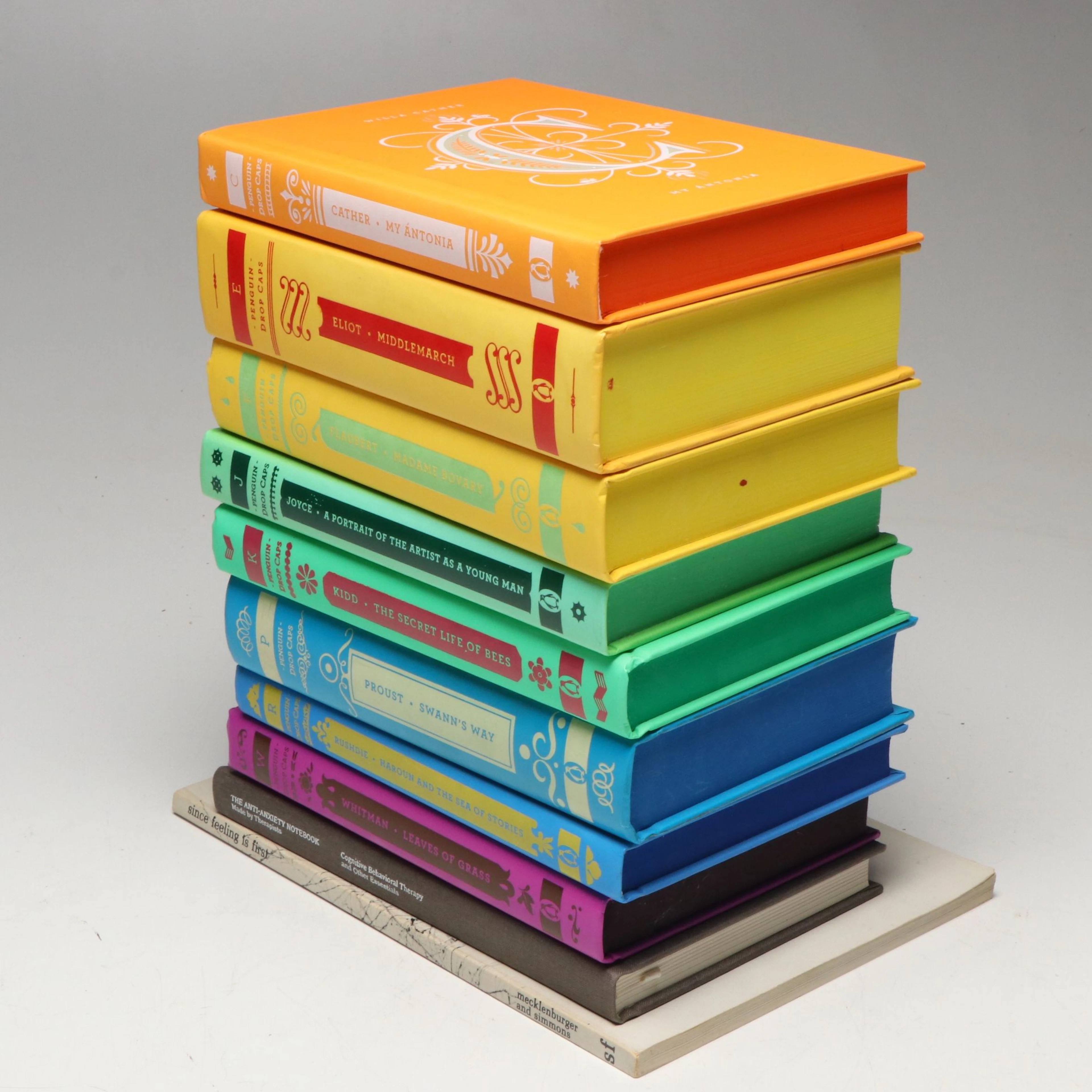 Penguin Drop Caps Partial Series Including Cather, Eliot, and Whitman and More