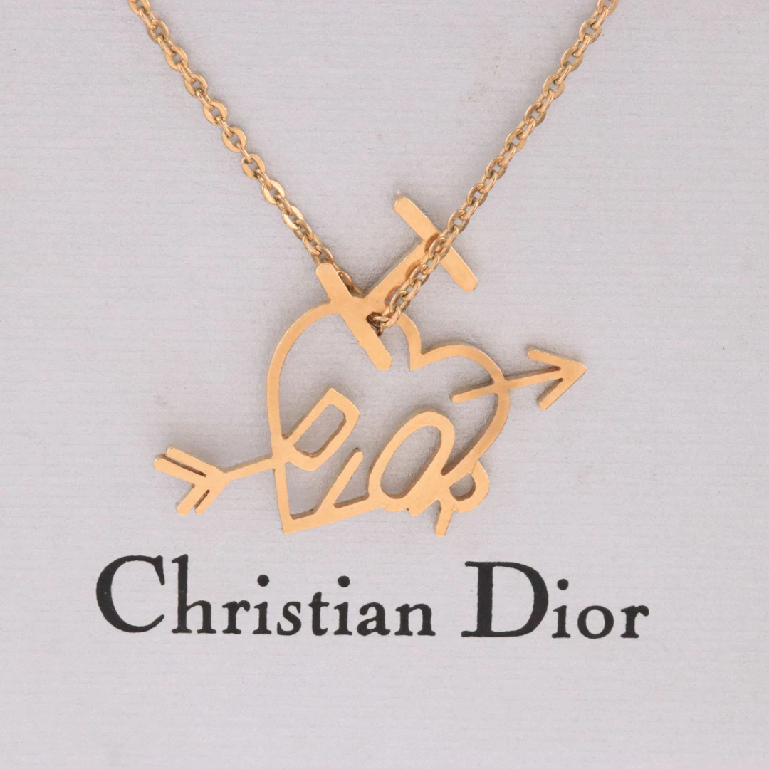 Christian Dior 'I Love Dior' Heart Necklace