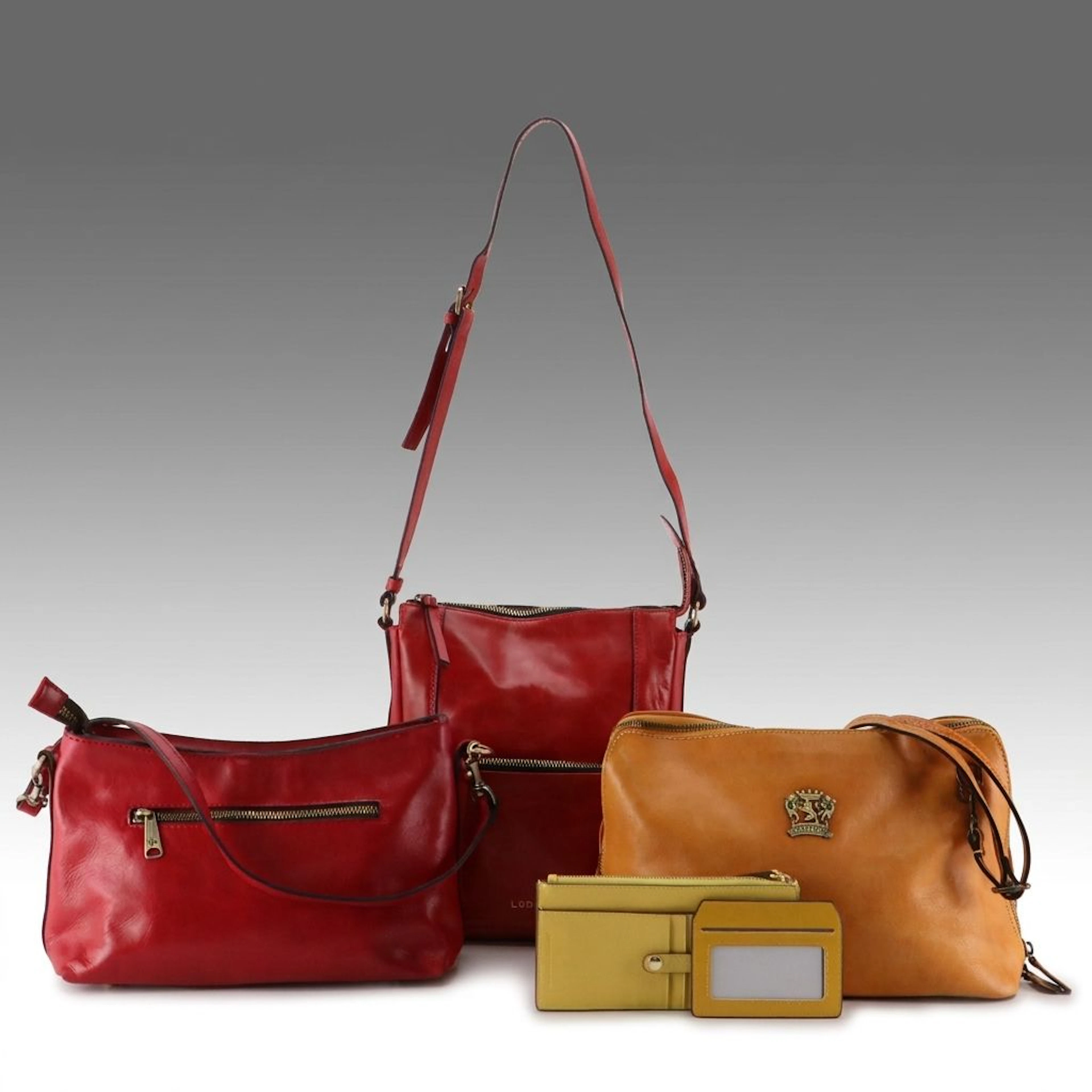 Patrica Nash, Lodis & Pratesi Shoulder Bags W/ Antonio Melani Wallet in Leather