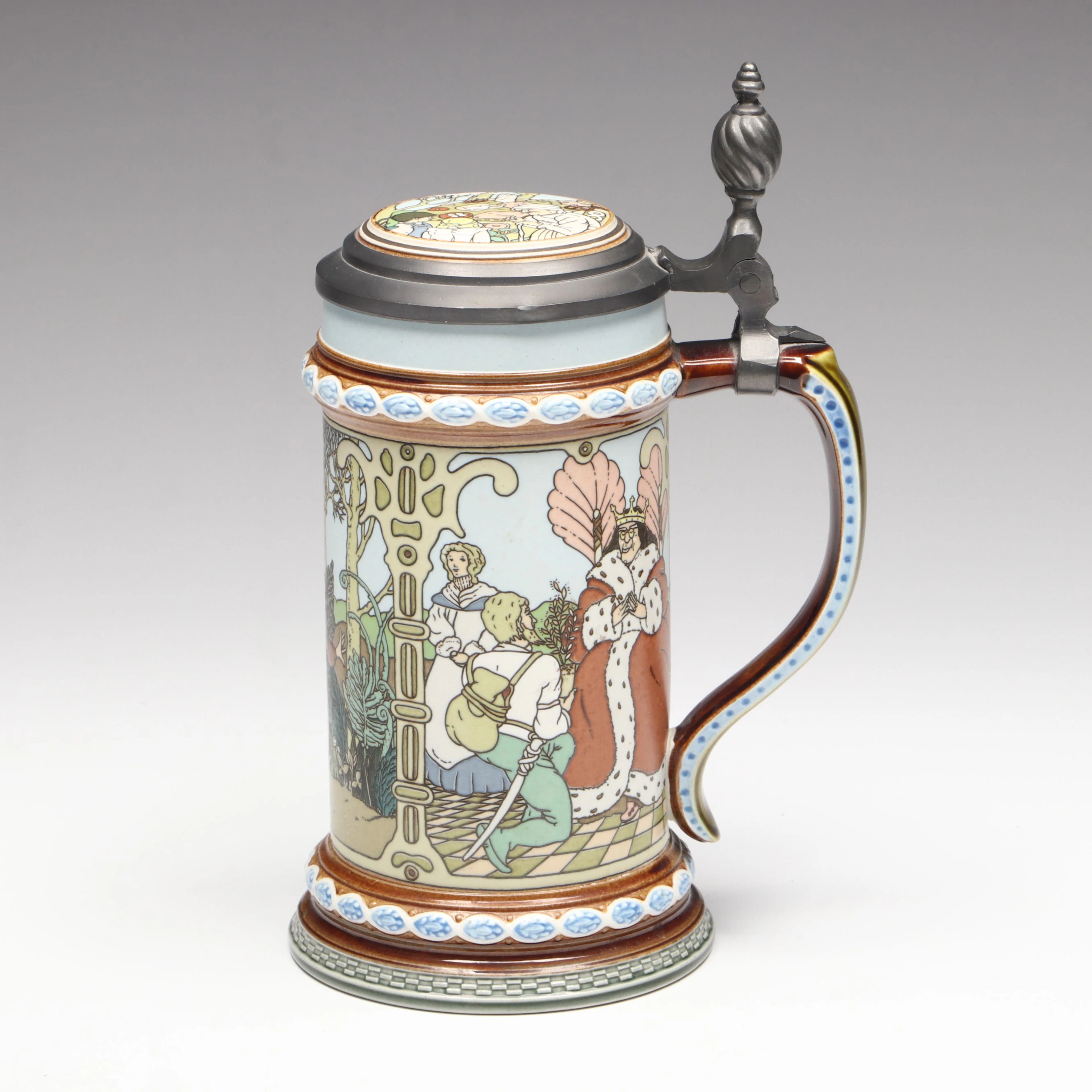 Mettlach for Villeroy & Boch "The Brothers Grimm" Fairy Tales Ceramic Stein