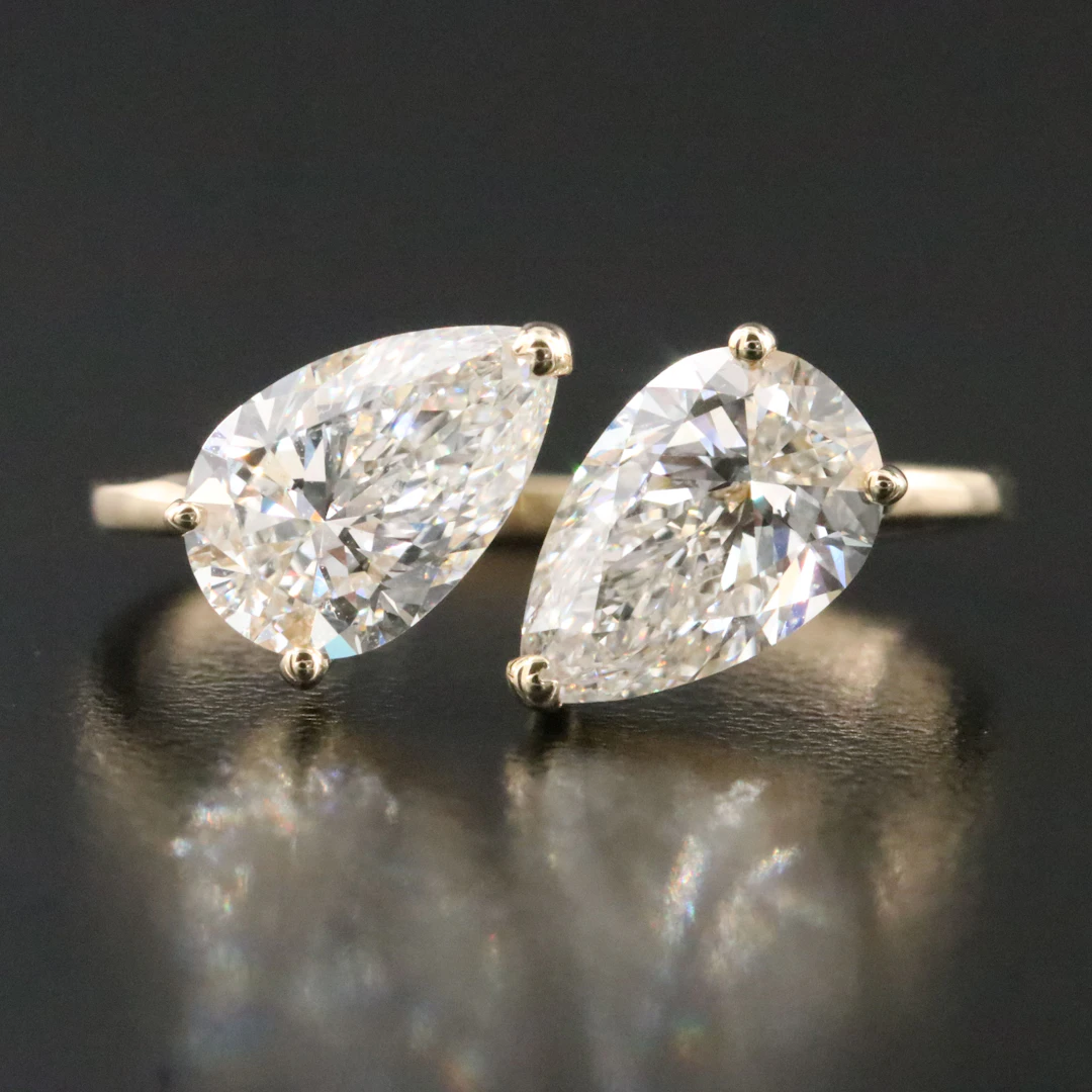 14K 3.00 CTW Lab Grown Diamond Ring with IGI Reports