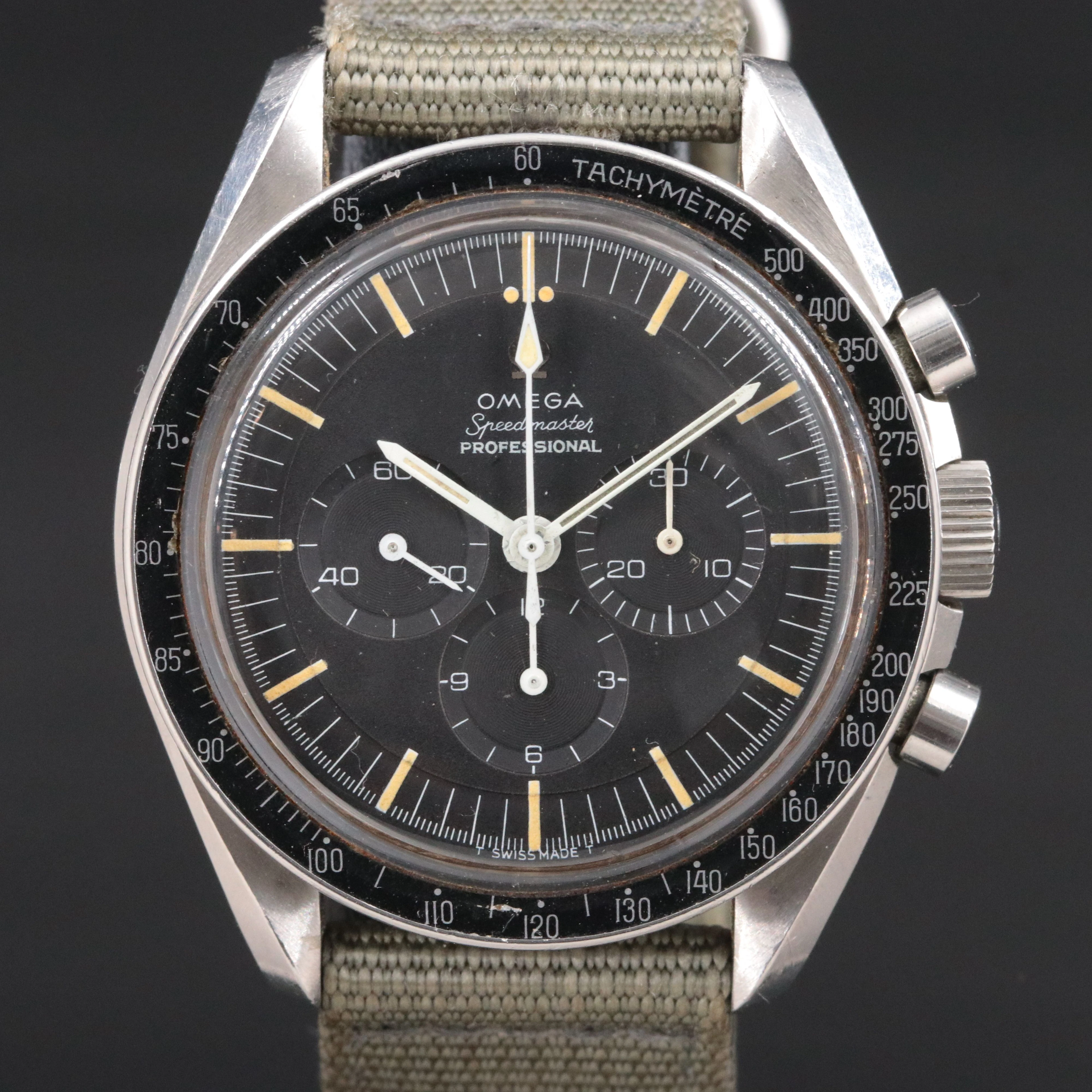 1967 Omega Speedmaster Professional Watch Ref. 105.012-66