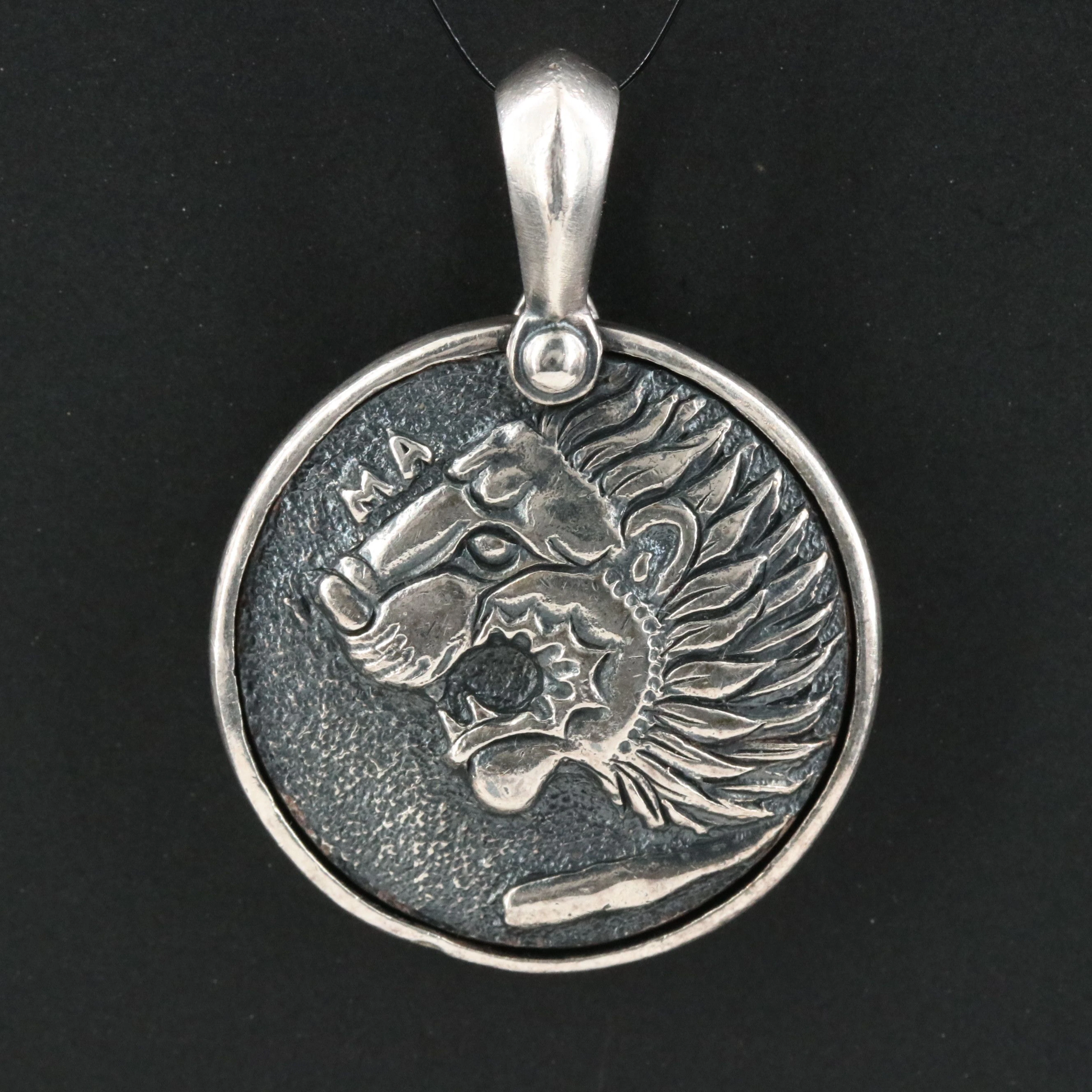 David Yurman Men's Petrvs Sterling Lion Amulet