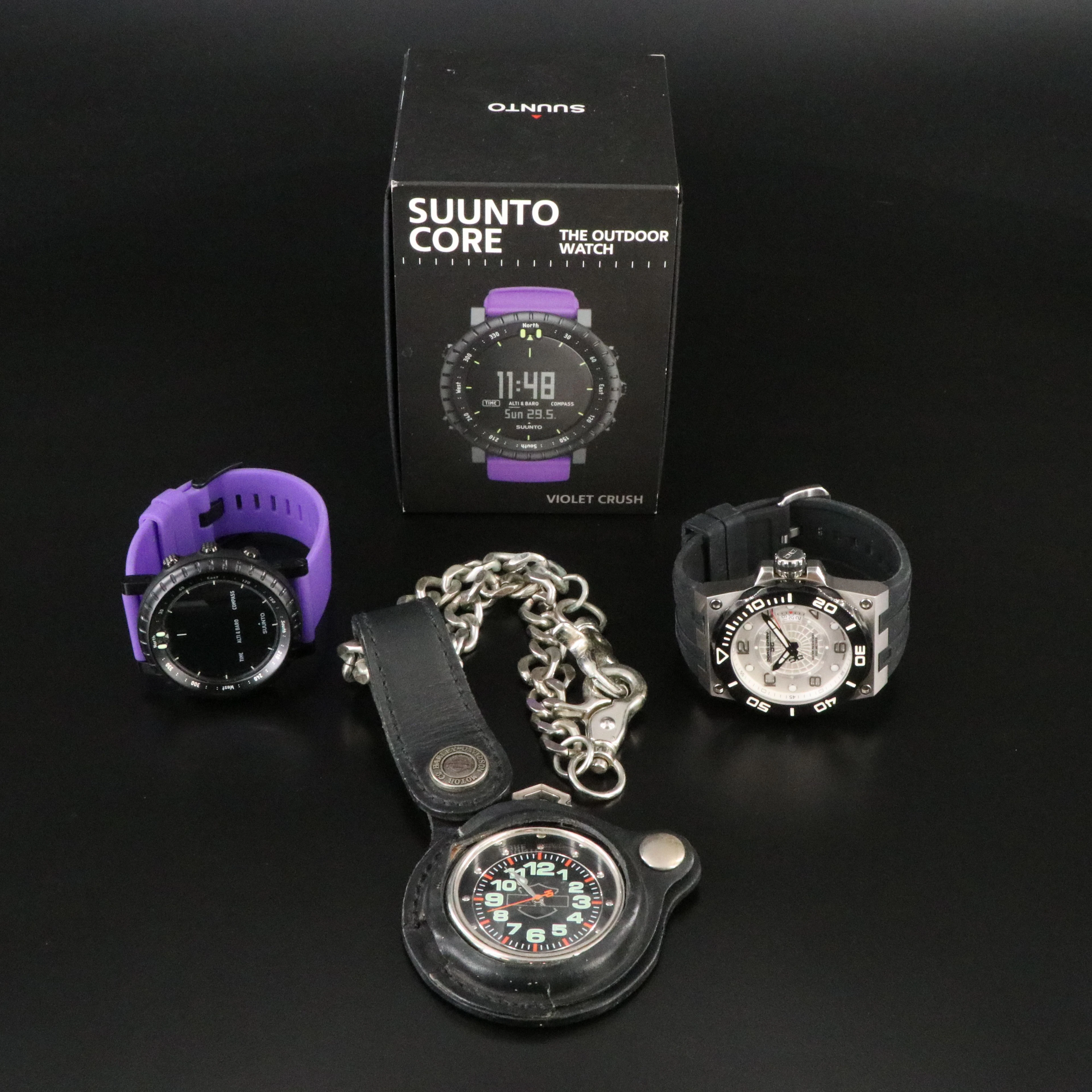 Suunto Core,Harley Davidson and Jorg Gray Quartz Watch Selection