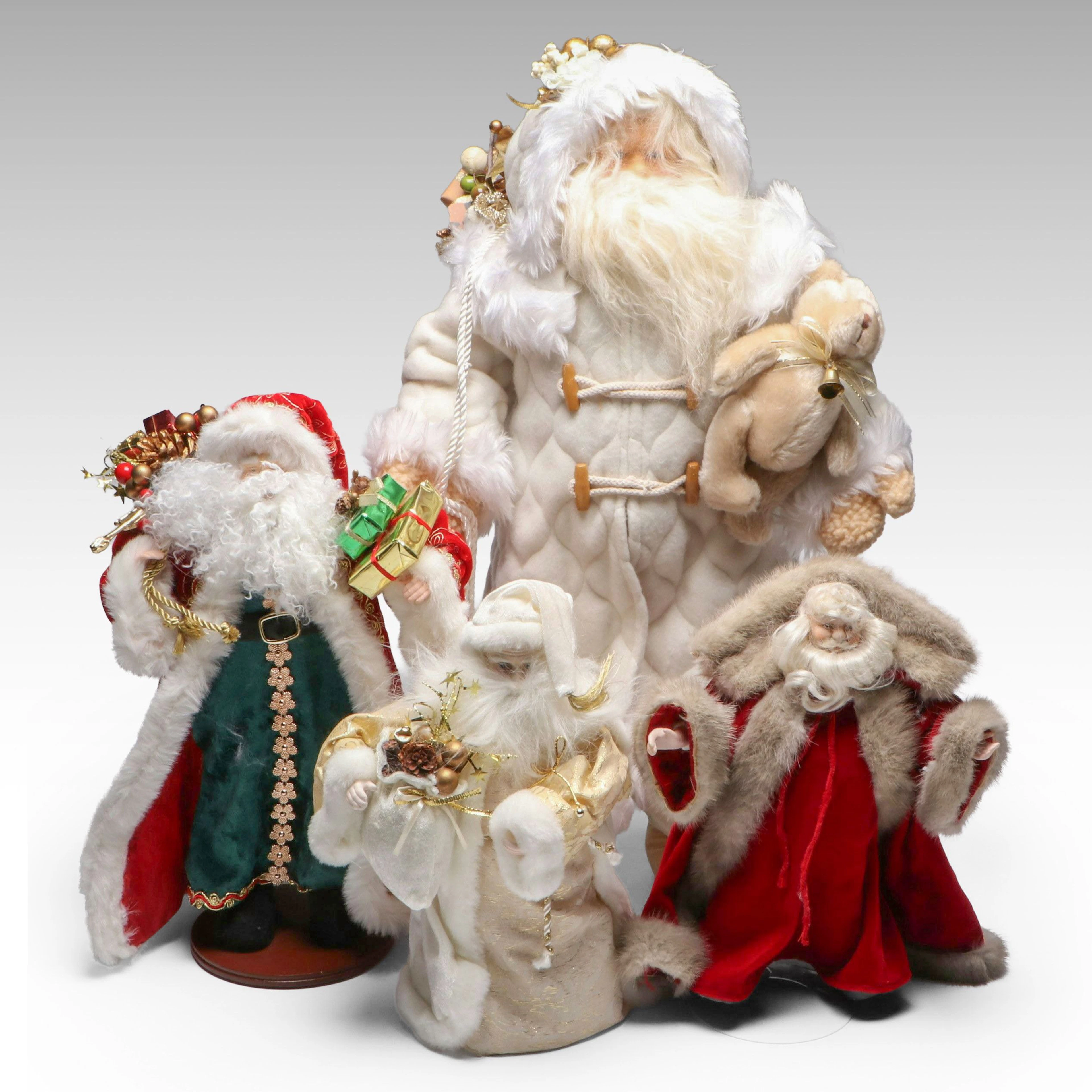 Santa Claus and Father Christmas Figurines