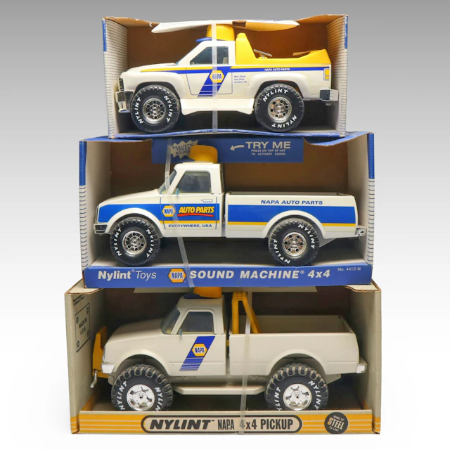 Nylint Toys NAPA Sound Machine Pickup and Other Trucks