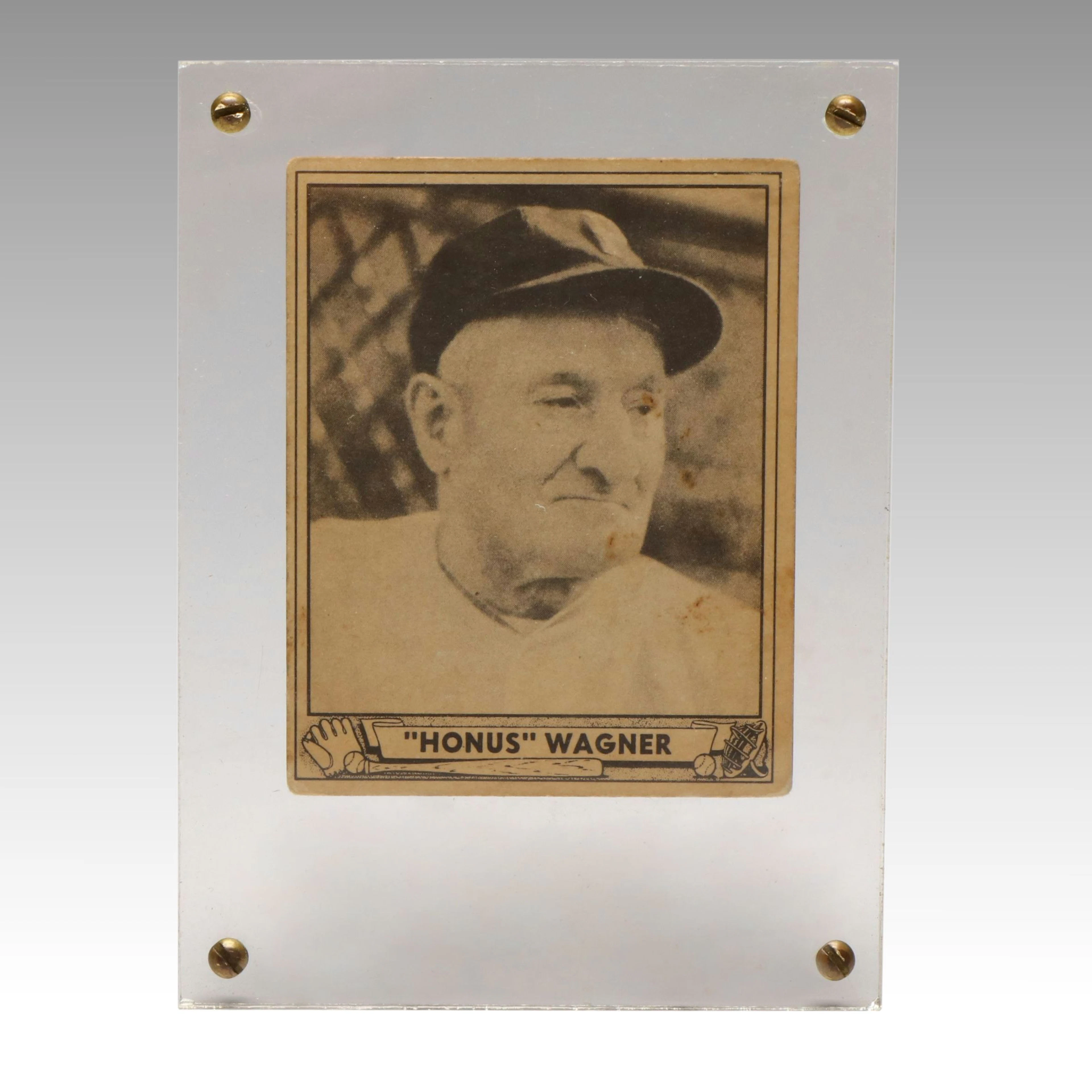 1940 Play Ball Honus Wagner Baseball Card