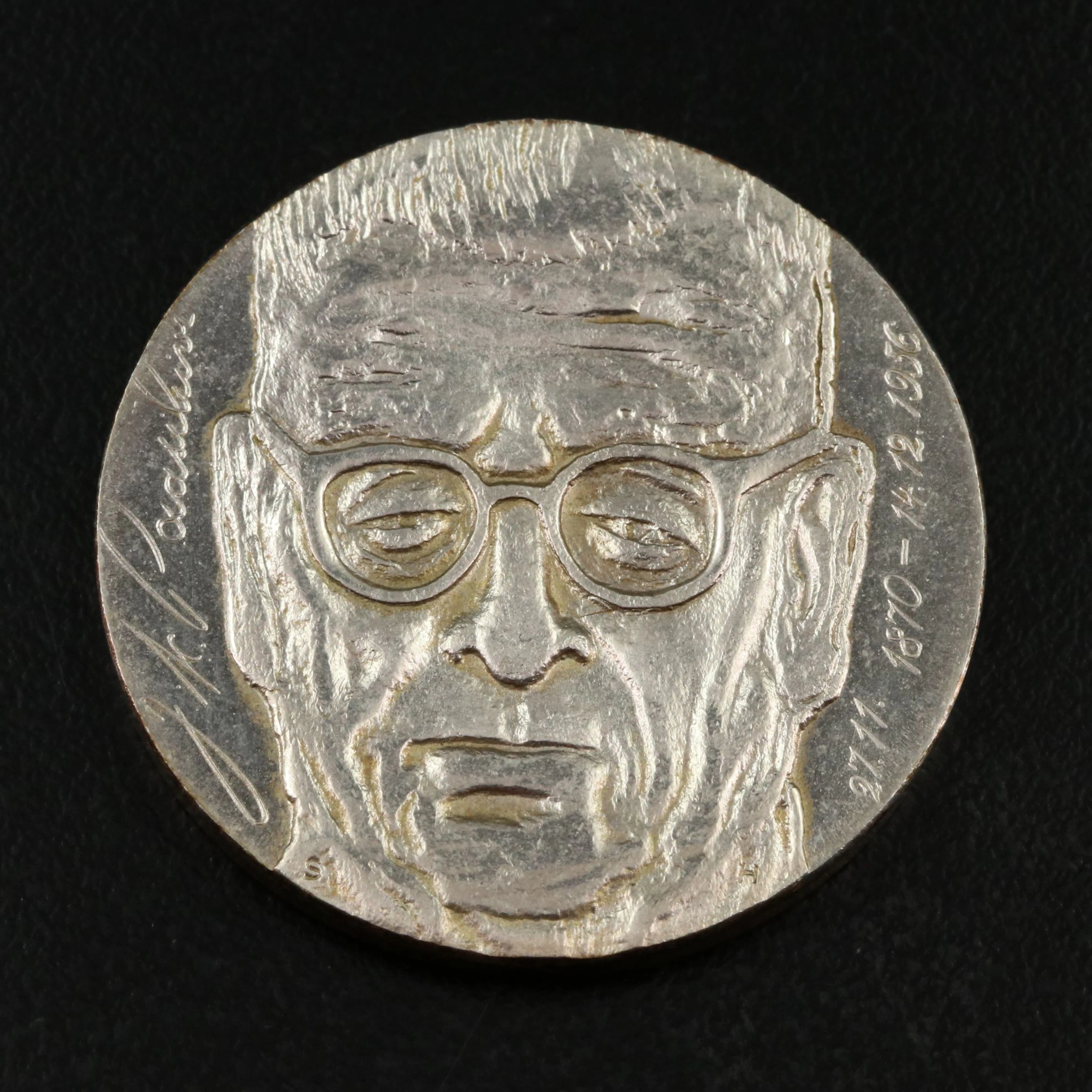1970 Finland Ten Markkaa Silver Coin
