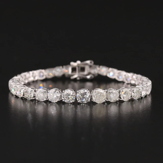 14K 13.97 CTW Diamond Line Bracelet