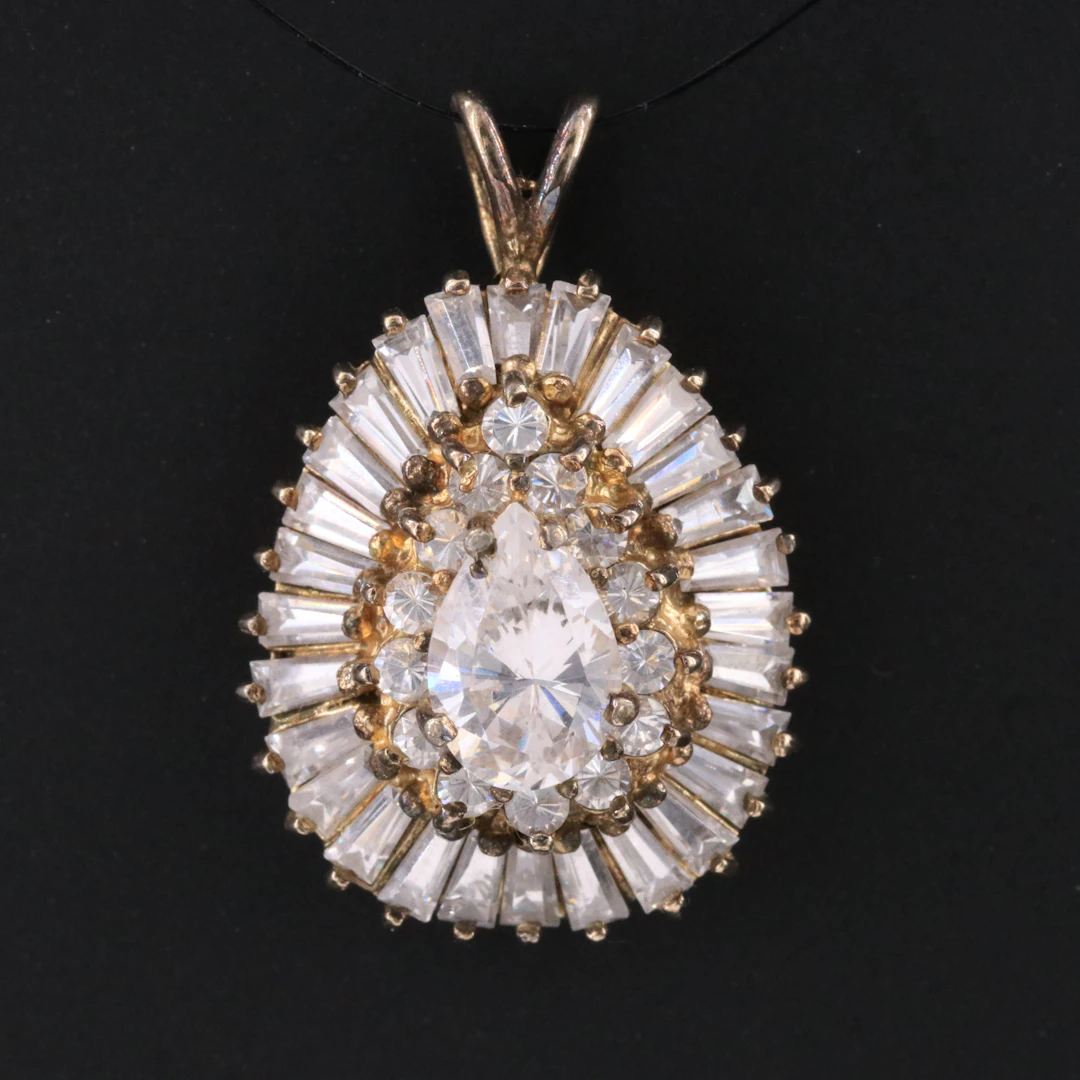 Sterling CZ Pendant