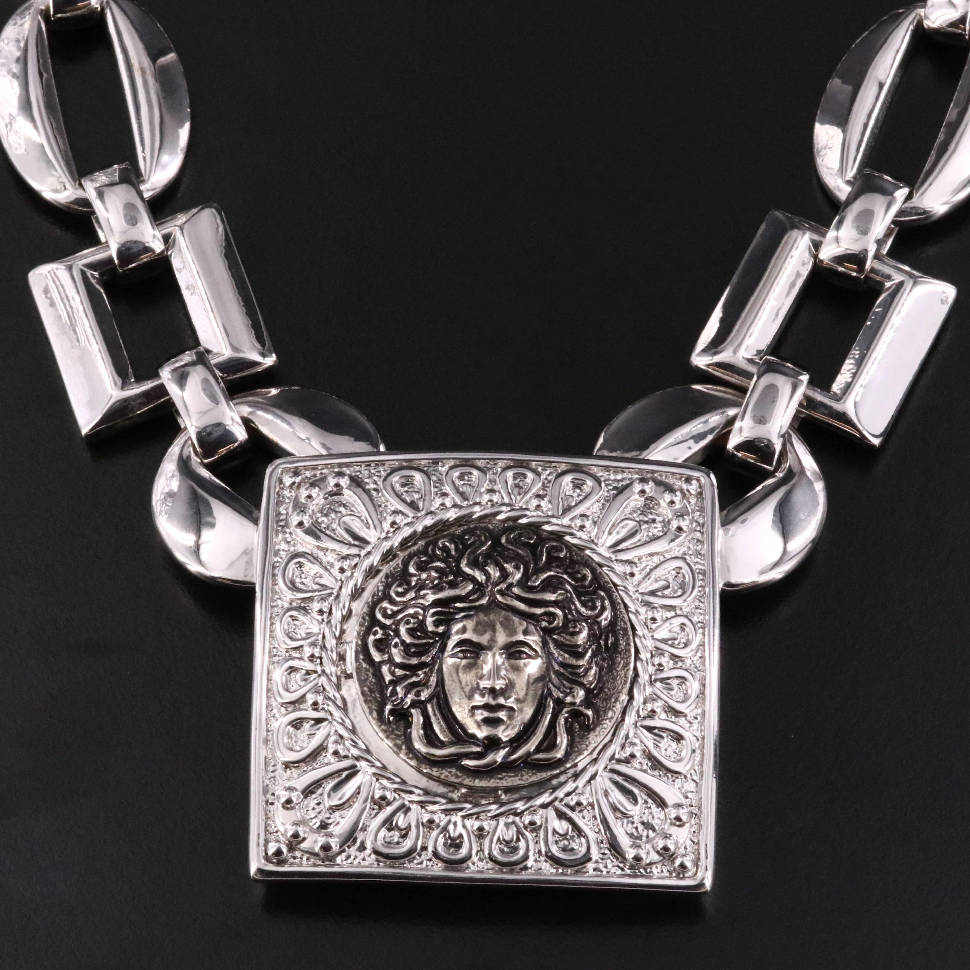 Graziella Braccialini Italian Medusa Necklace