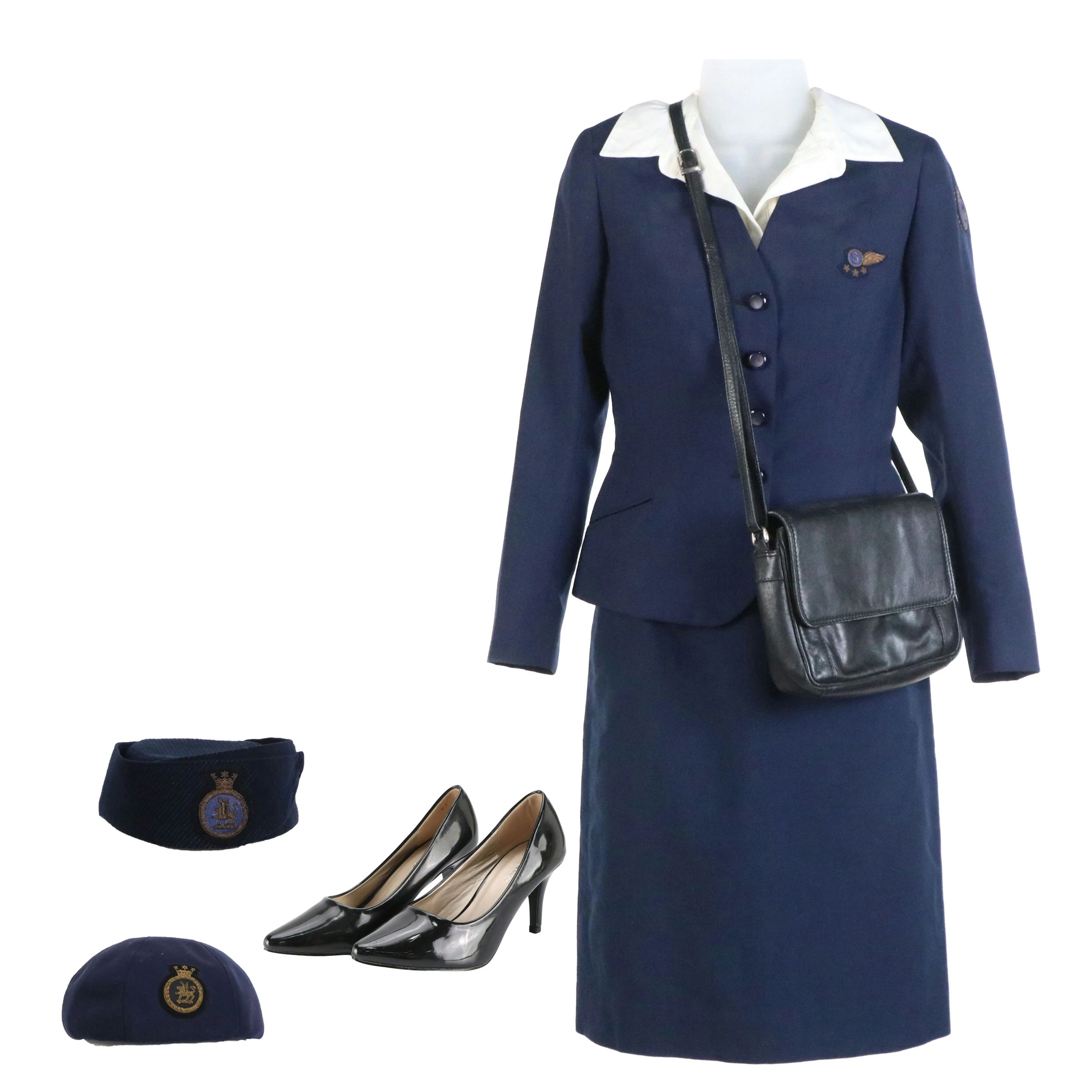 British Overseas Airways Corporation Flight Attendant Uniform, 1960's