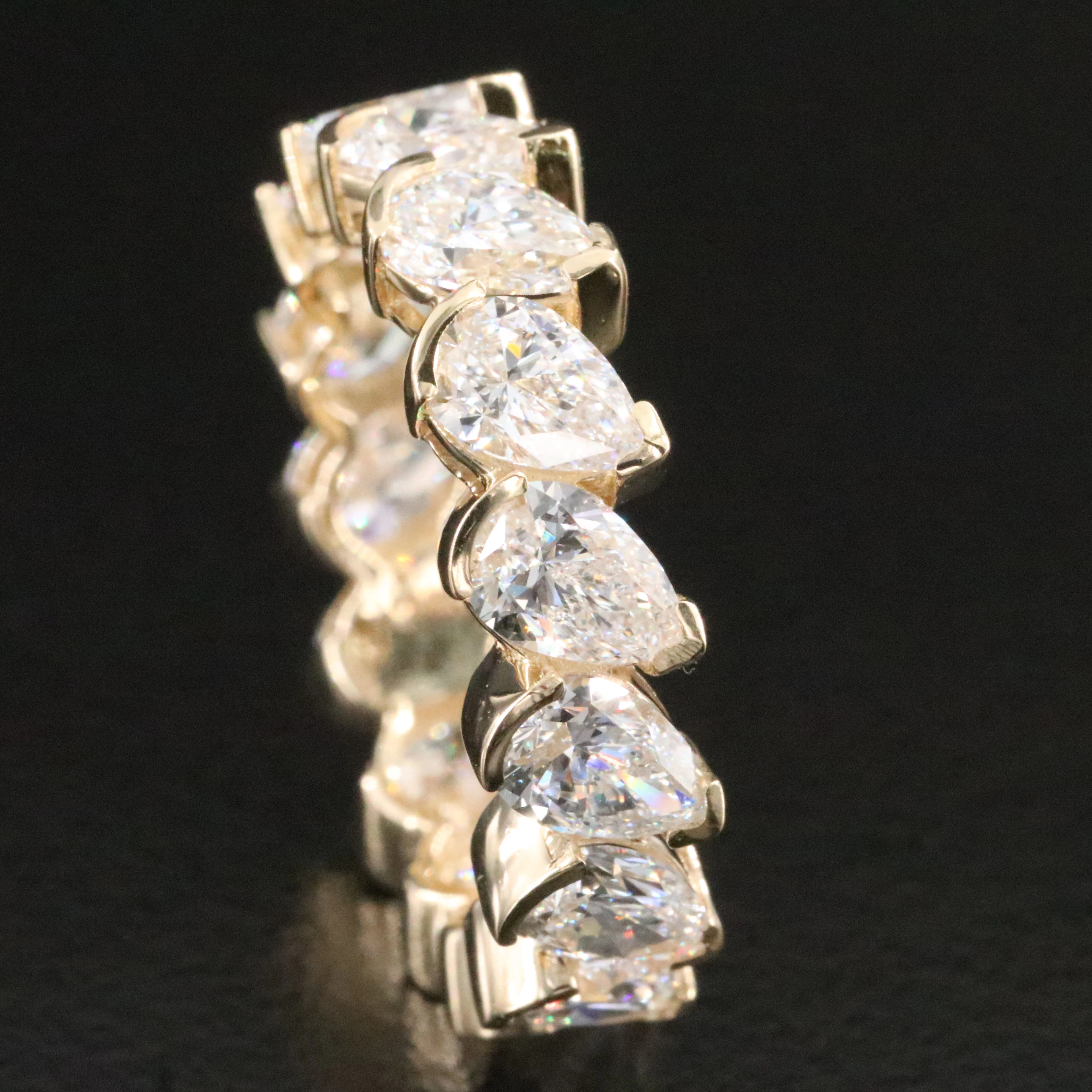 14K 4.82 CTW Lab Grown Diamond Eternity Band