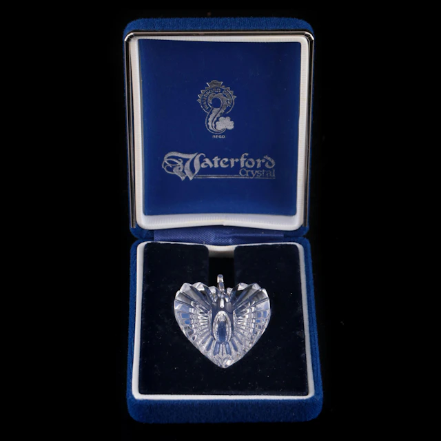 Waterford Crystal Heart Pendant