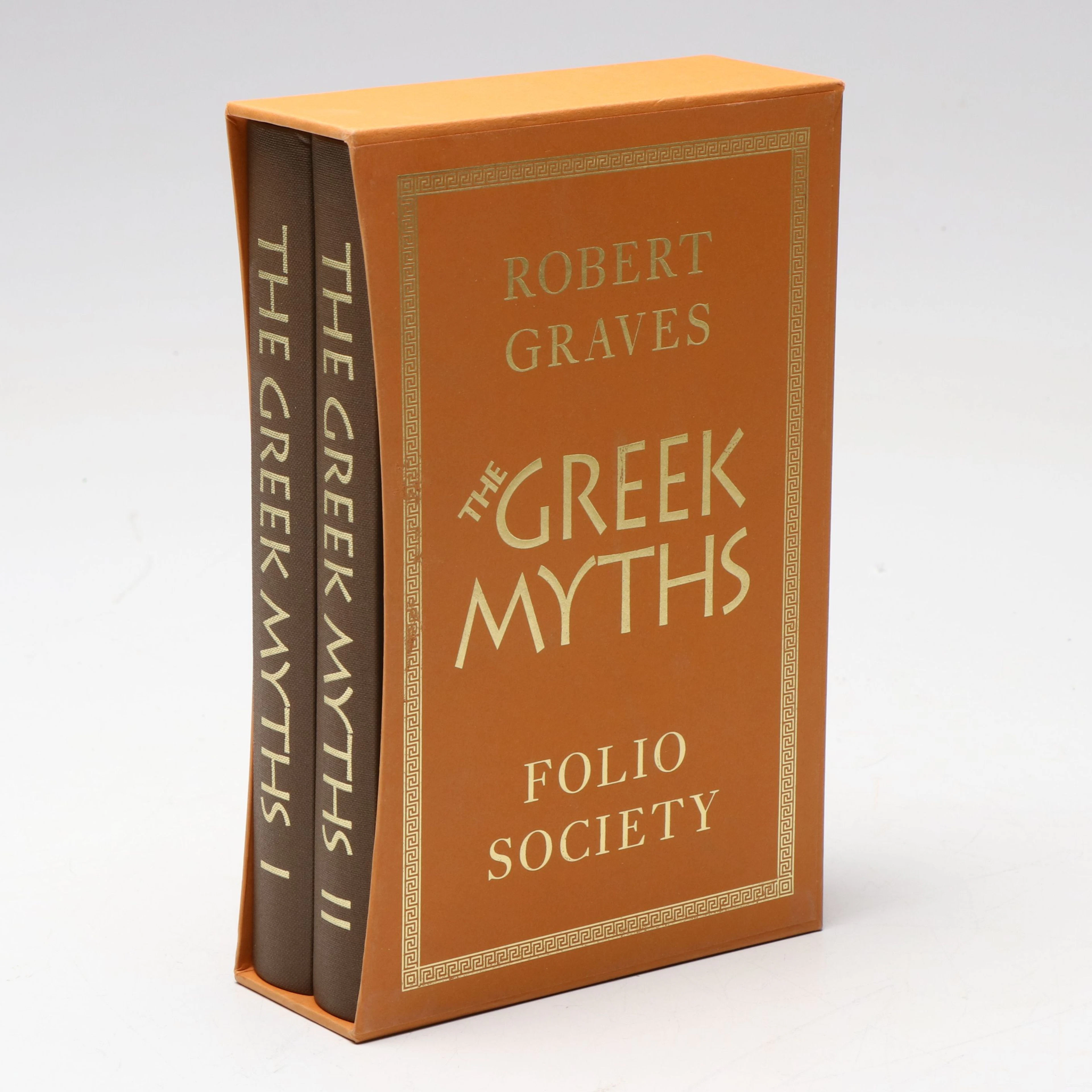 Folio Society "The Greek Myths" Two-Volume Set by Robert Graves, 2002