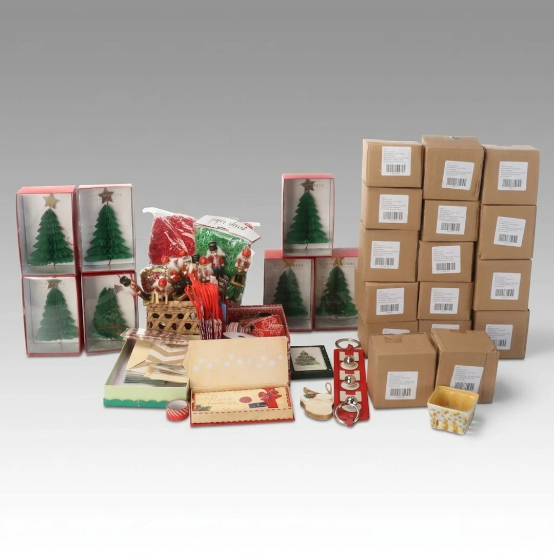 Christmas Nutcracker Decorative Picks, Gift Wrap Supplies, Koozies and More