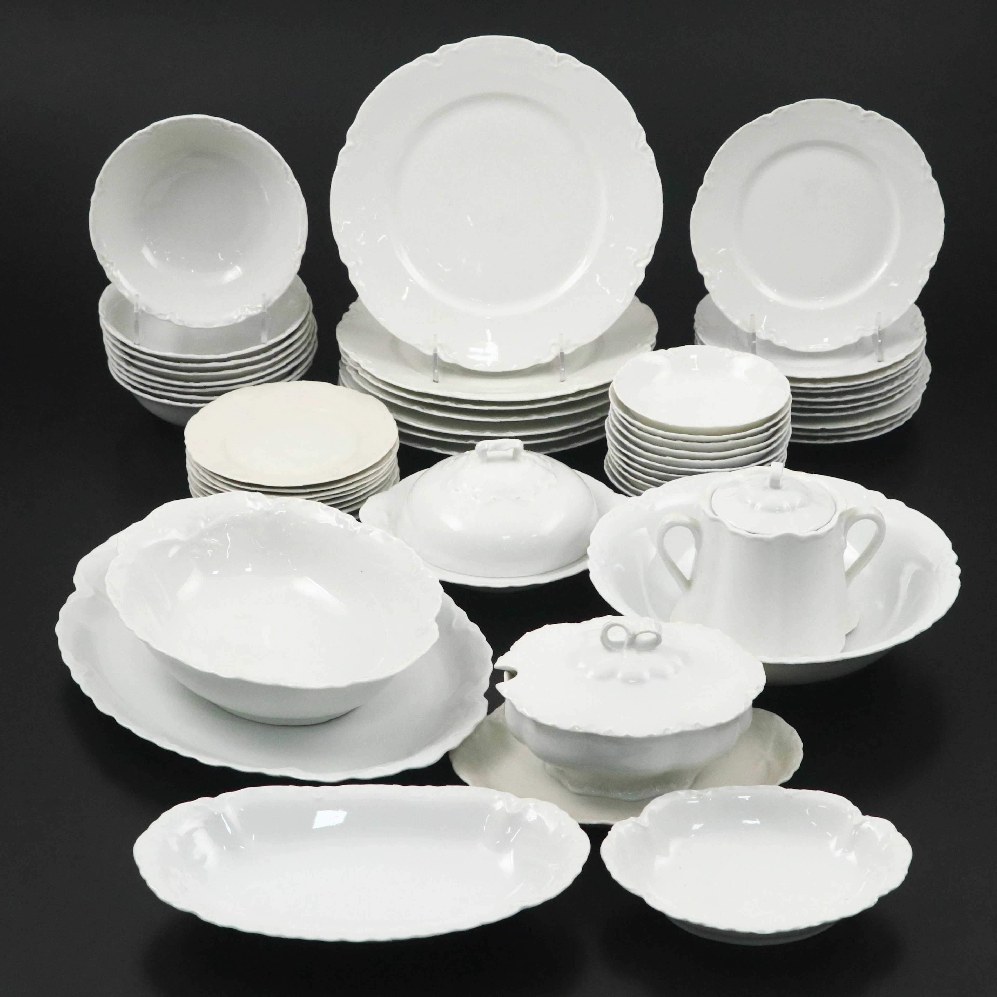 Haviland "Ranson" and Other Porcelain Dinnerware and Serving Pieces