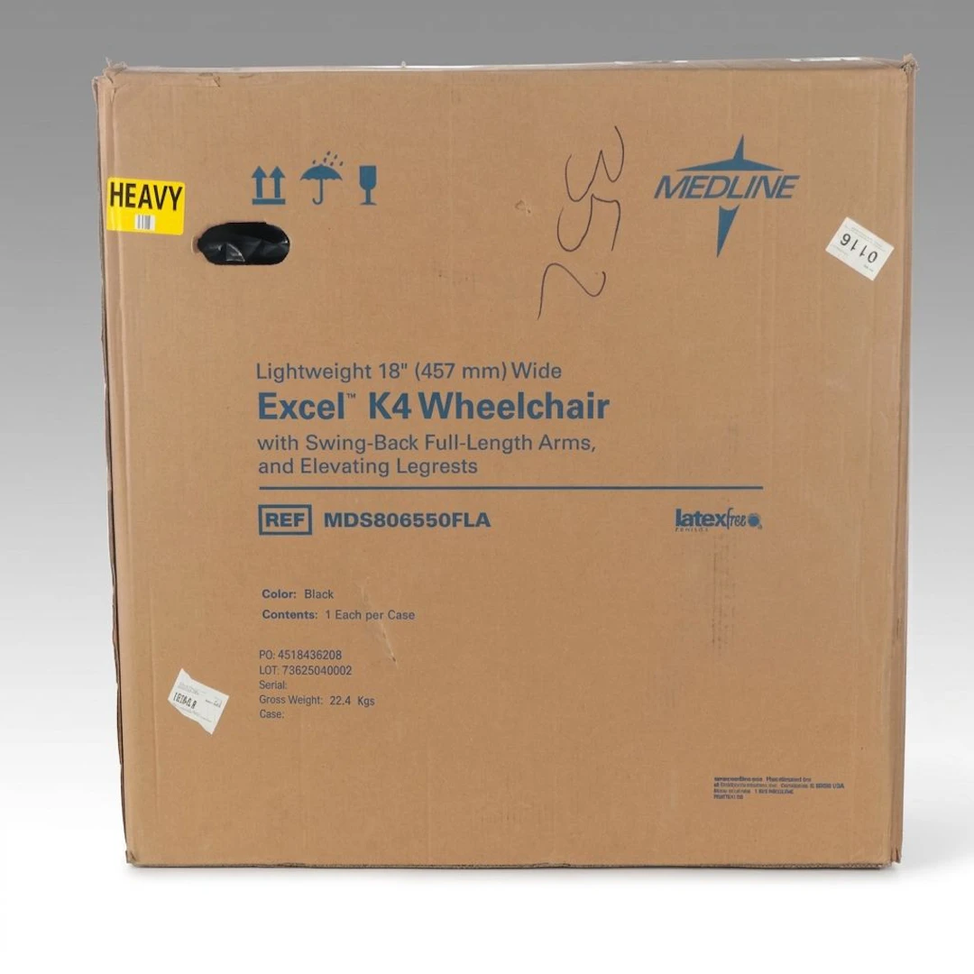 Medline Excel K4 Wheelchair in Box