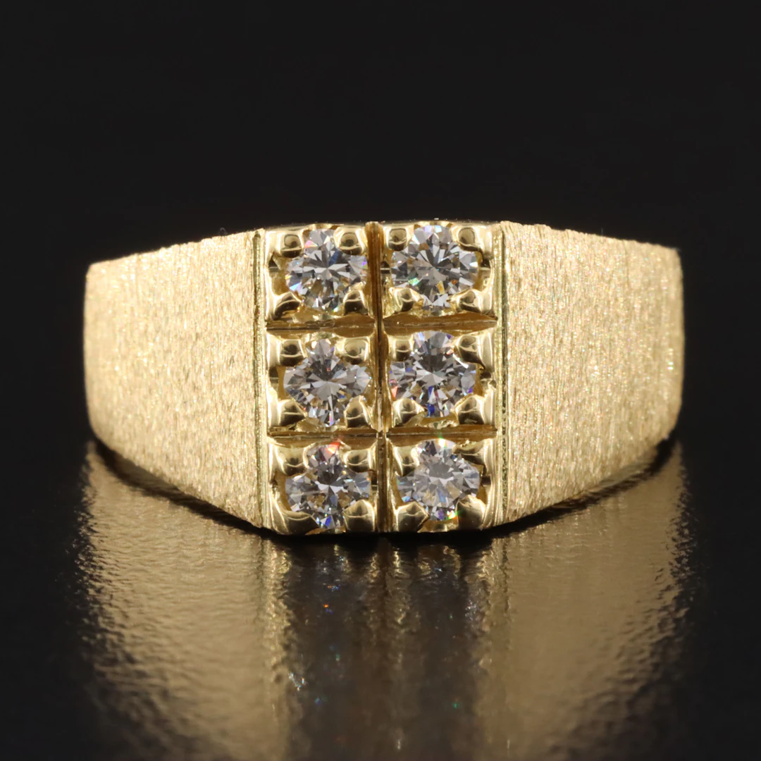 18K 0.51 CTW Diamond Ring