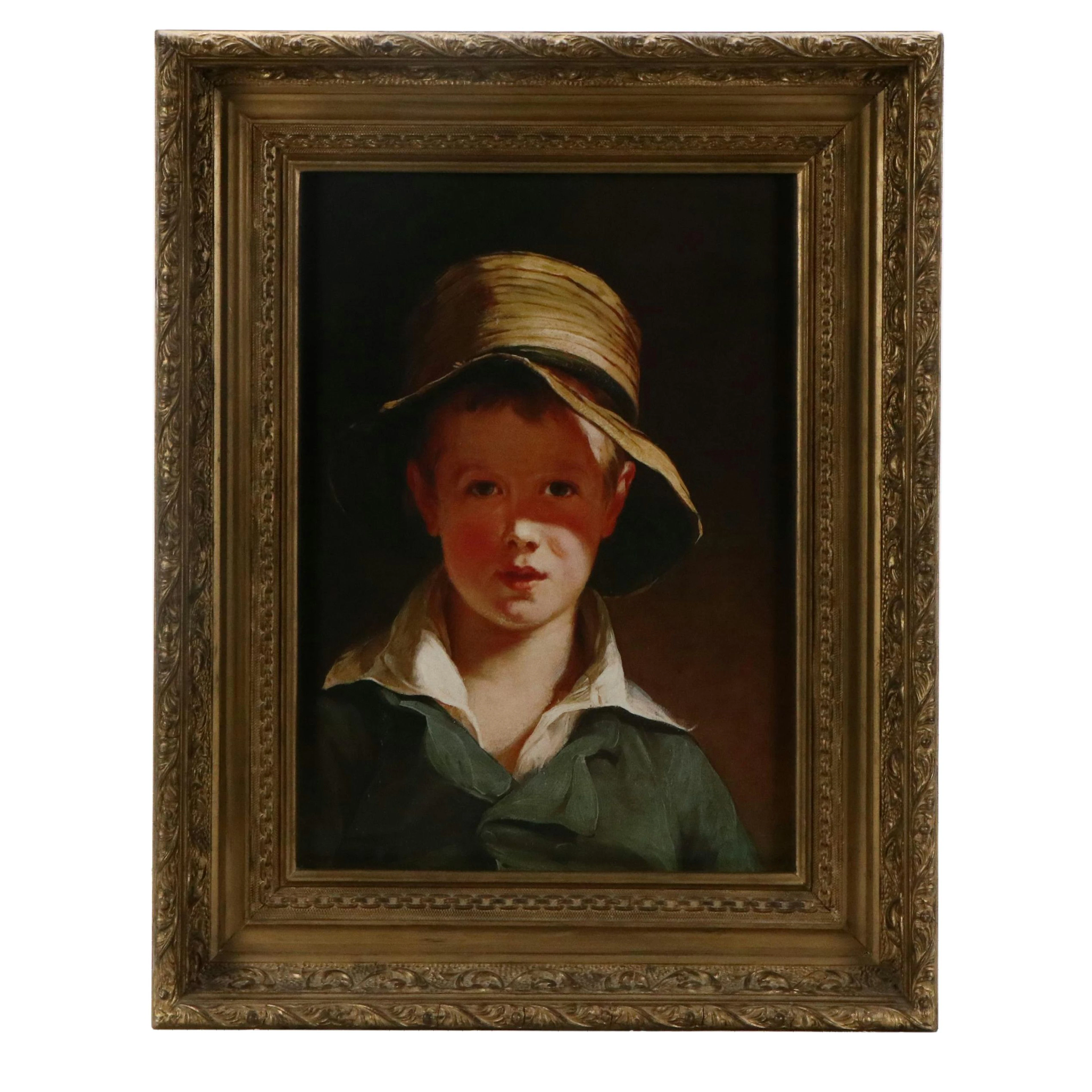 Offset Lithograph After Thomas Sully "The Torn Hat"