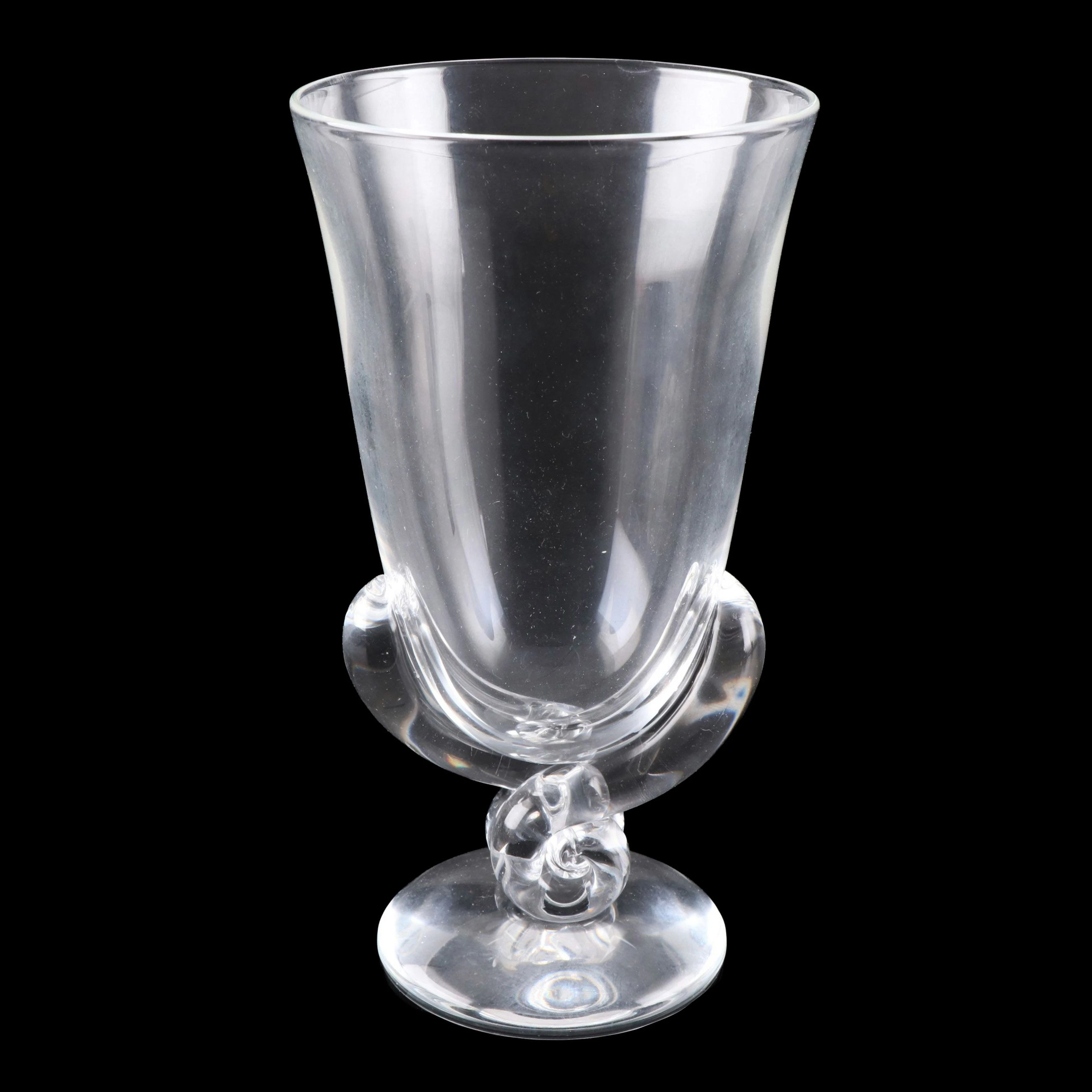 George Thompson for Steuben "Flower Vase" Glass Vase
