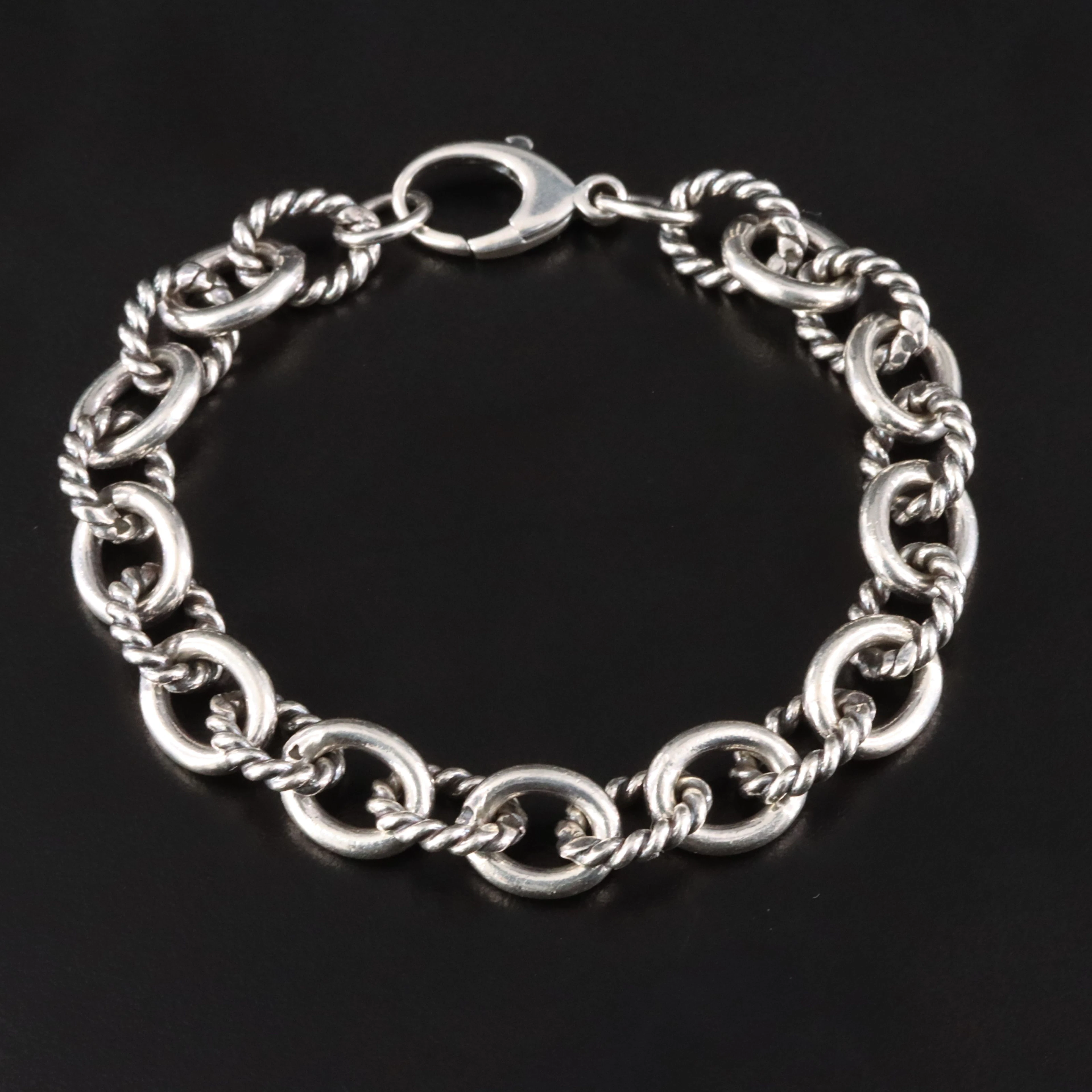Armbrust Chain Co. Sterling Cable Link Bracelet