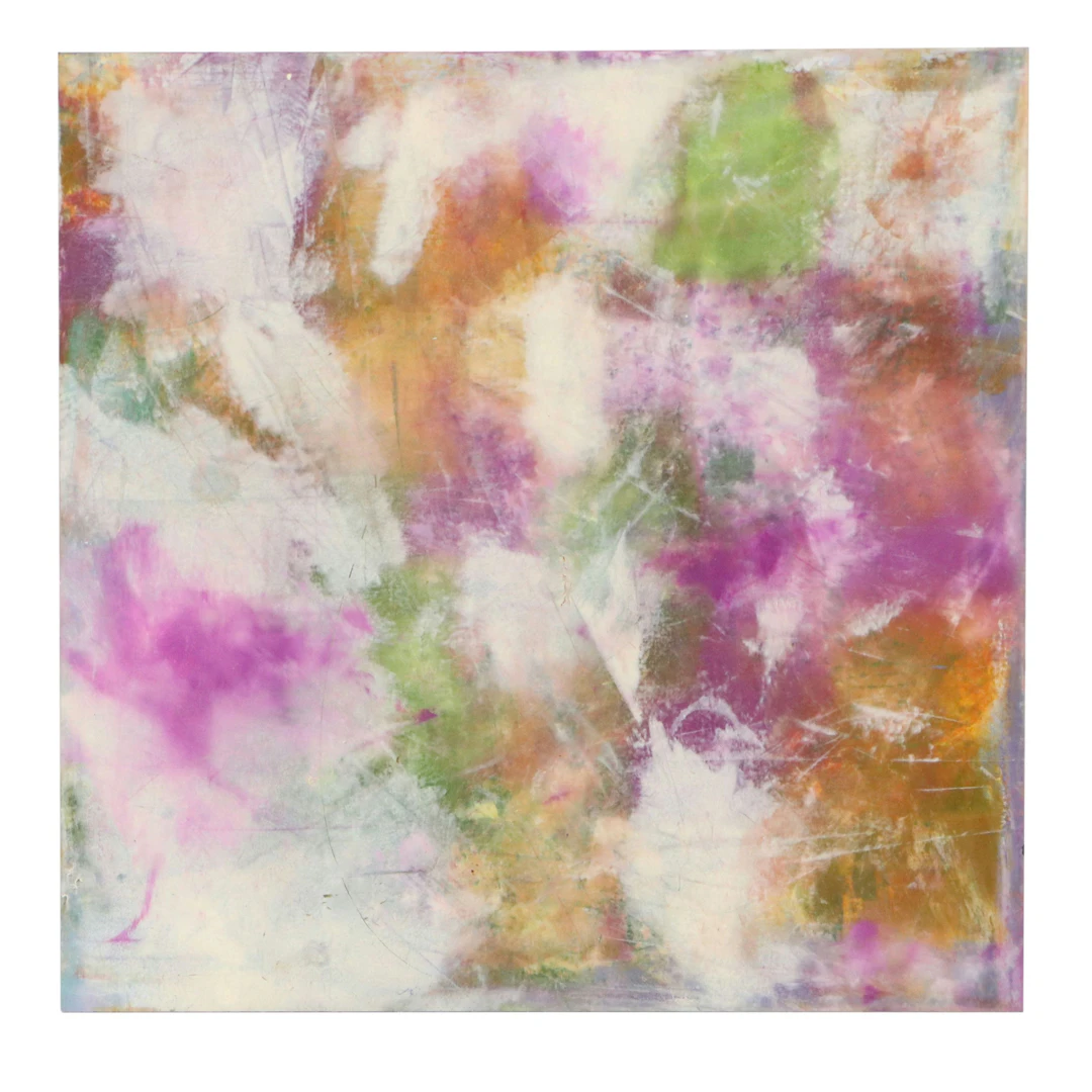 Dottie Abramowski Abstract Mixed Media Painting, 21st Century