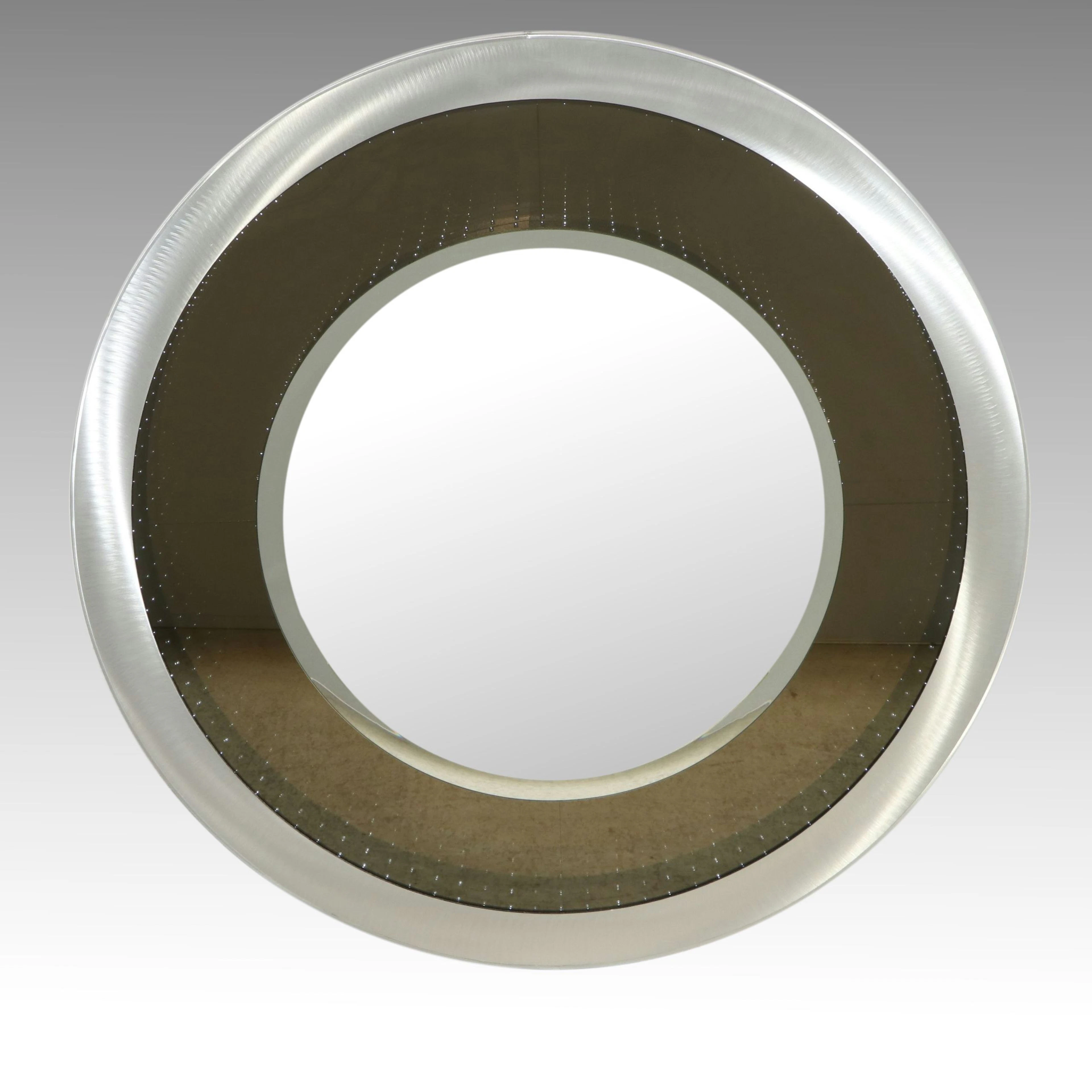Nova Lighting Contemporary Illuminating Circular Wall Mirror