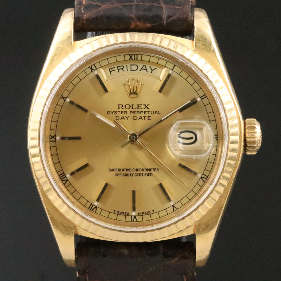 1979 Rolex Day-Date 18K Automatic Watch