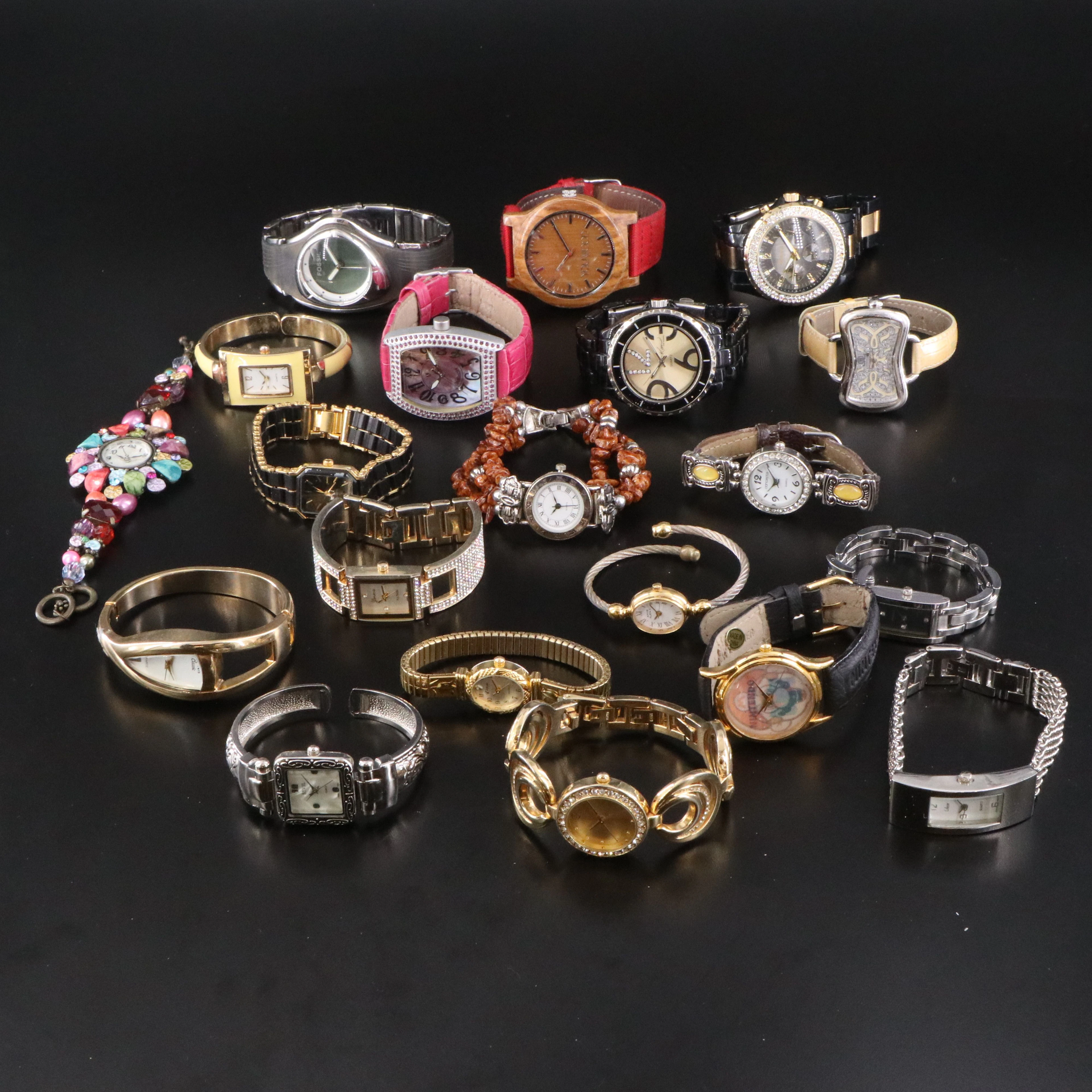 Quartz Dress Watch Collection Featuring Fossil, Anne Klein and Victoria Lace