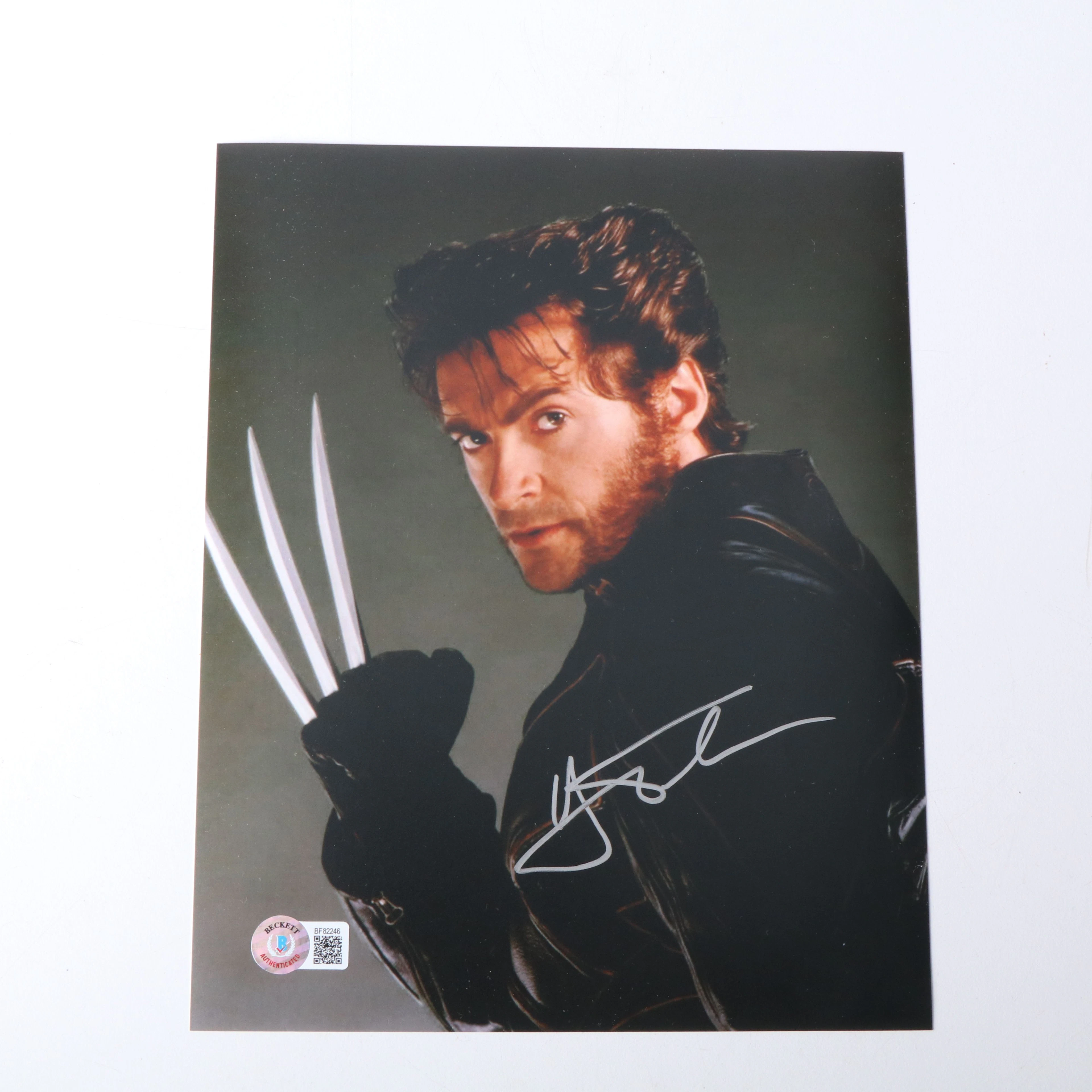 Hugh Jackman Signed X-Men Wolverine Movie Print, Beckett