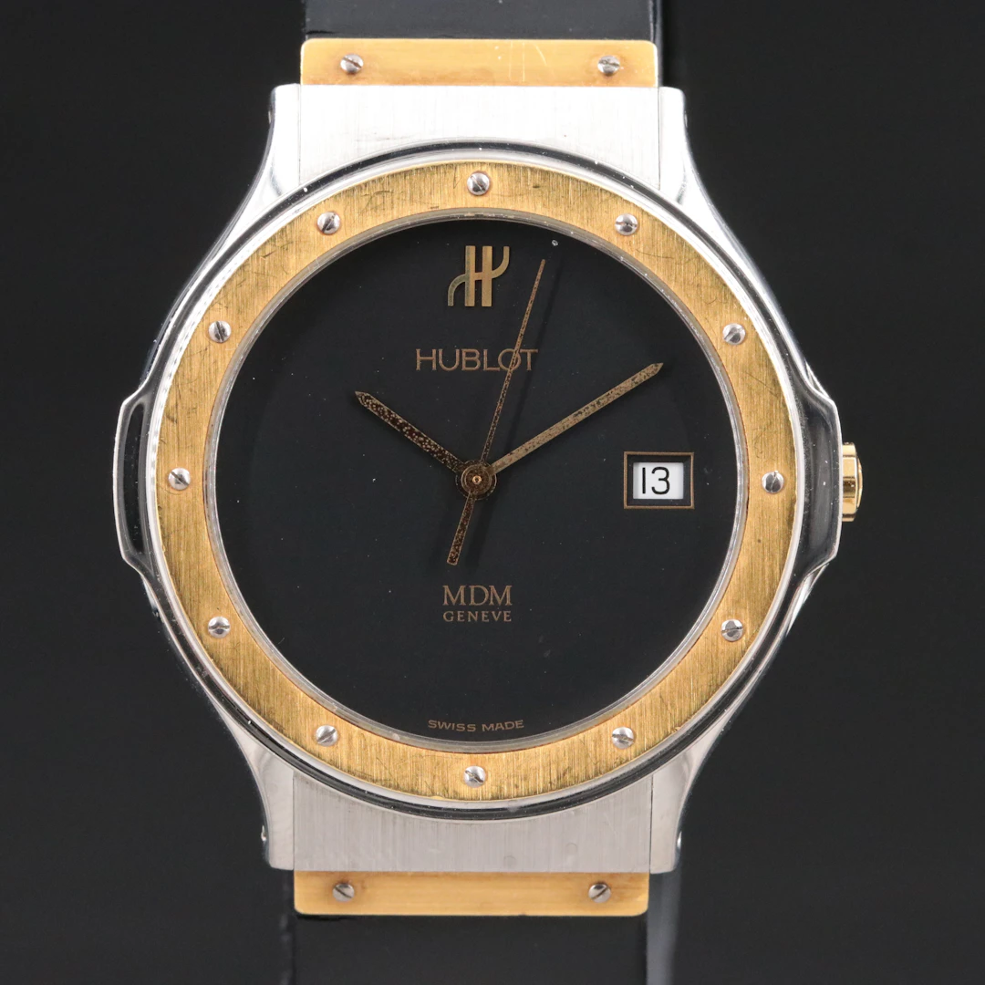 Hublot MDM Classic Two-Tone 18K Gold & Steel Date Watch