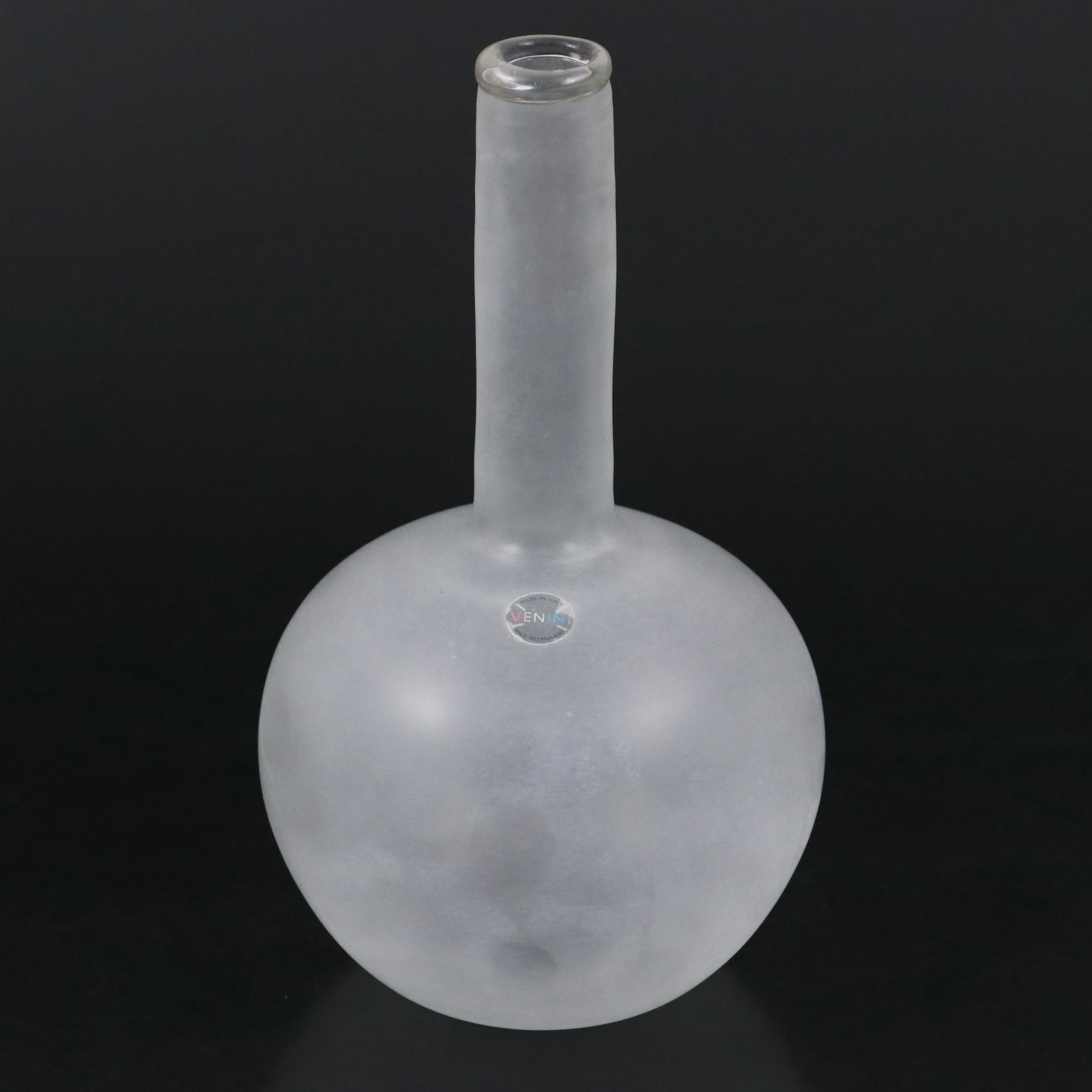 Matteo Thun for Venini Limited Edition Satin Glass Vase, 2016