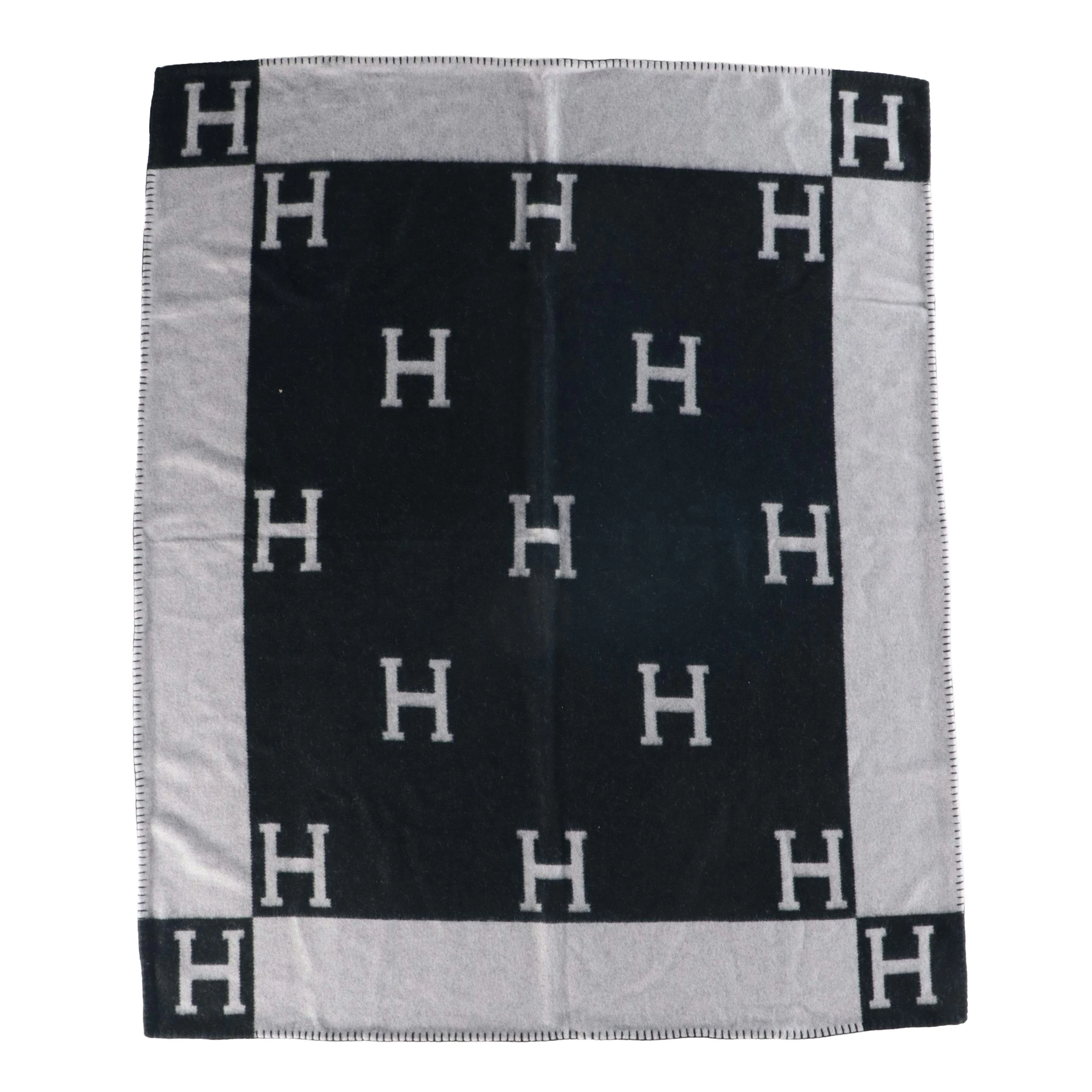Hermès Avalon Merino Wool/Cashmere Throw Blanket