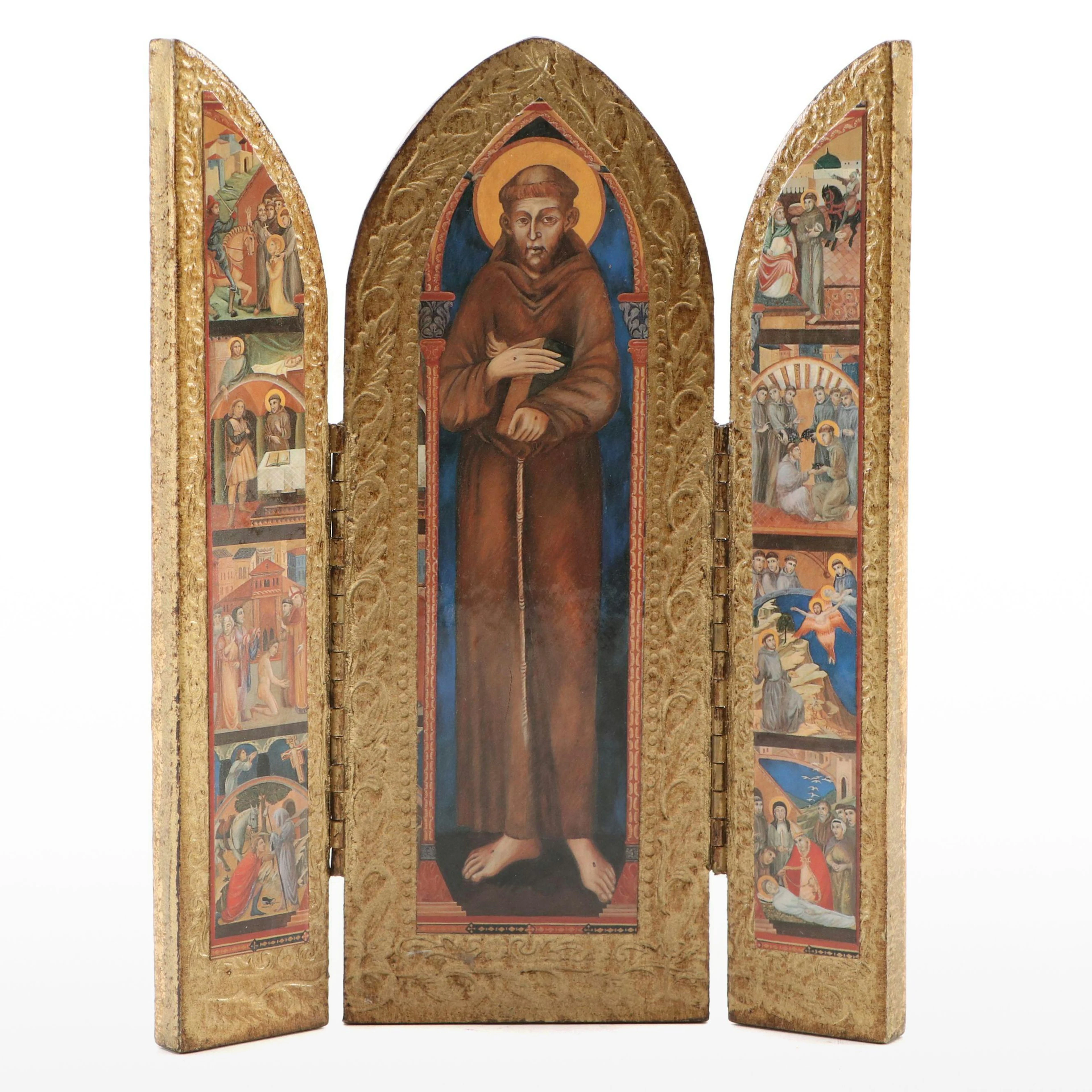 Goldscheider Italian St. Francis Icon
