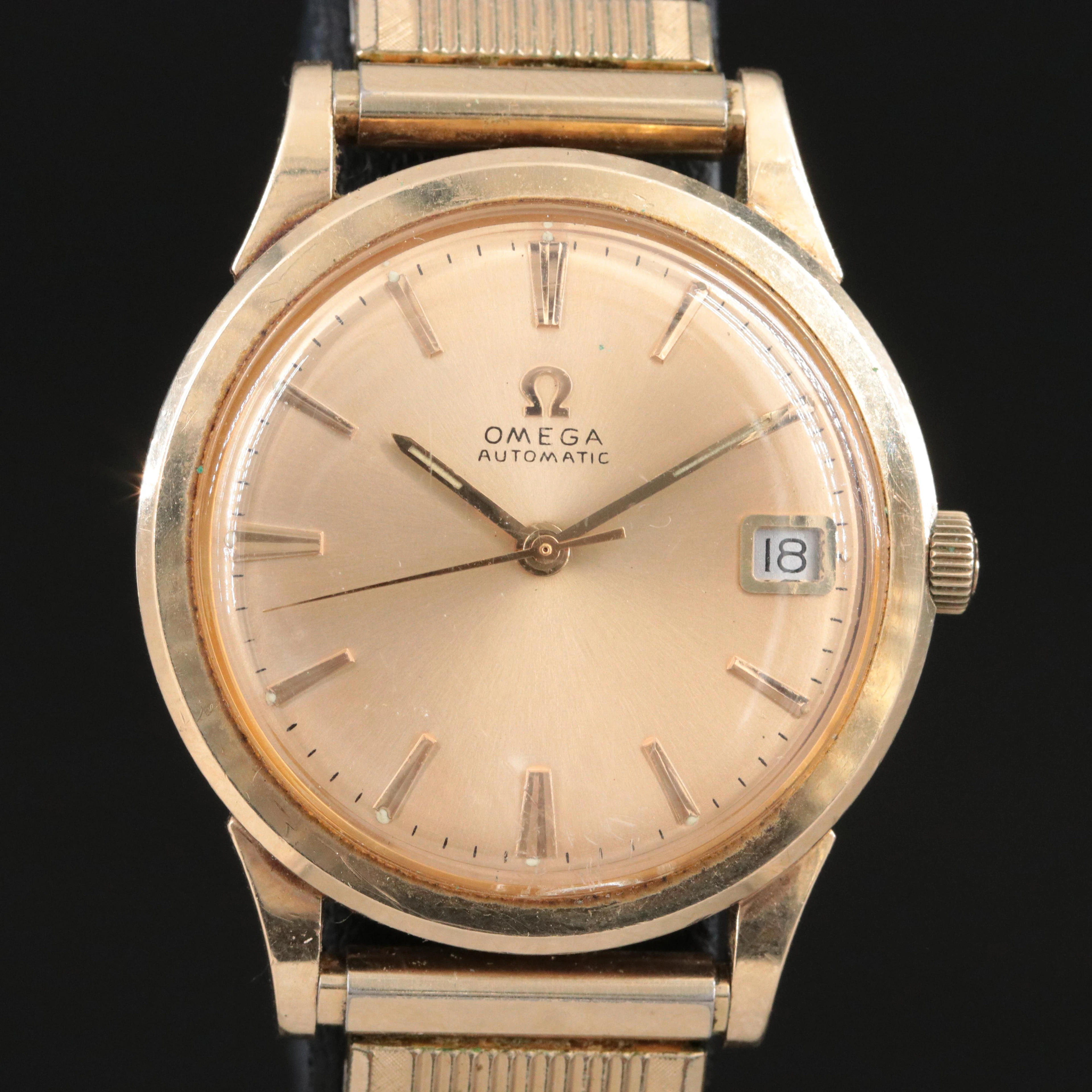 Omega Cadillac 25 Years of Service Award Watch c.1969