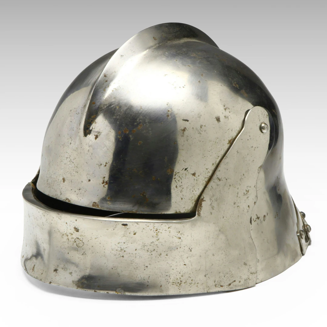 German Salle Style LARP Cosplay Steel Helmet