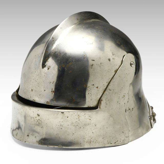 German Salle Style LARP Cosplay Steel Helmet