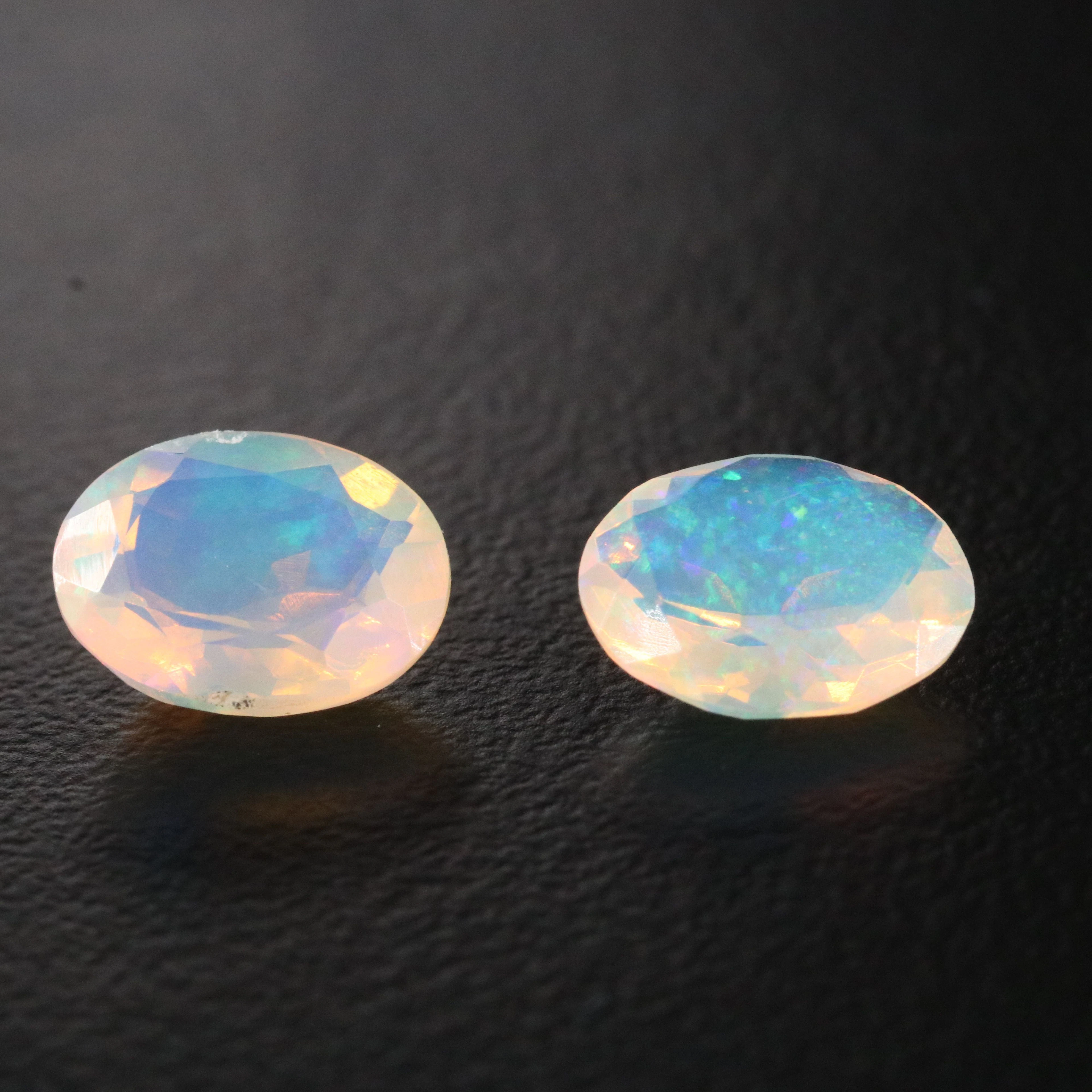 Loose 2.04 CTW Opal Pair