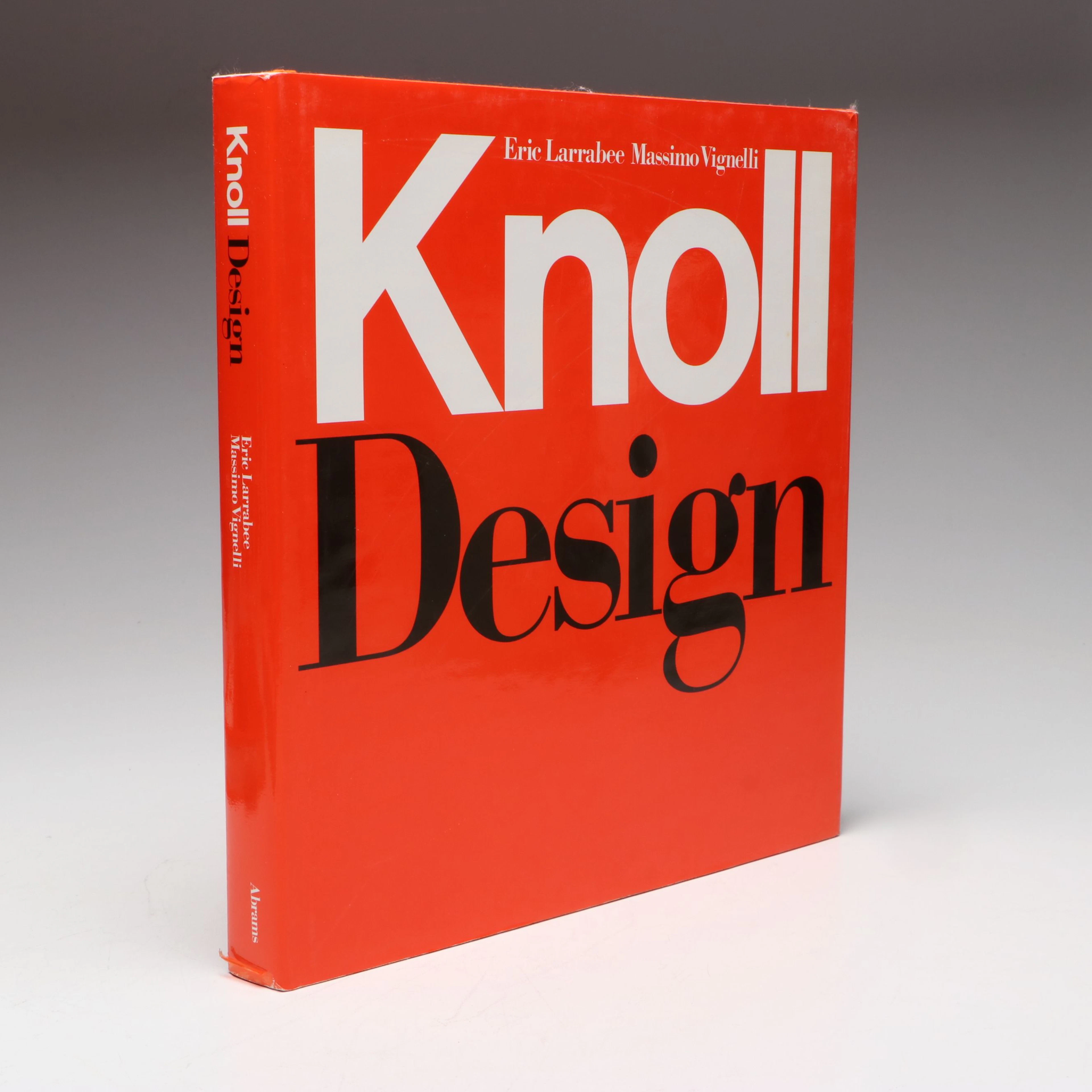 Third Printing "Knoll Design" by Eric Larrabee and Massimo Vignelli, 1990