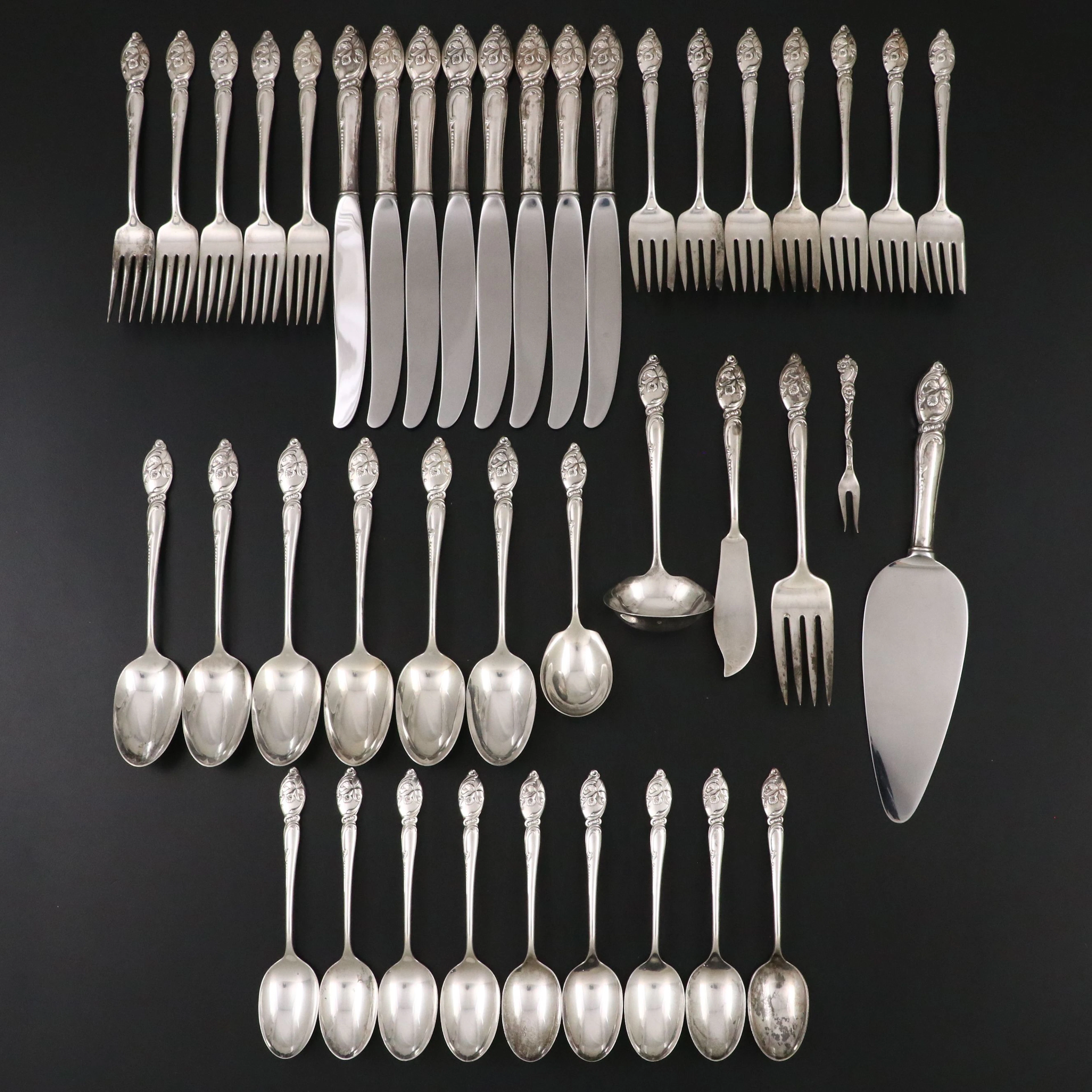 Westmorland "Enchanting Orchid" Sterling Silver Flatware