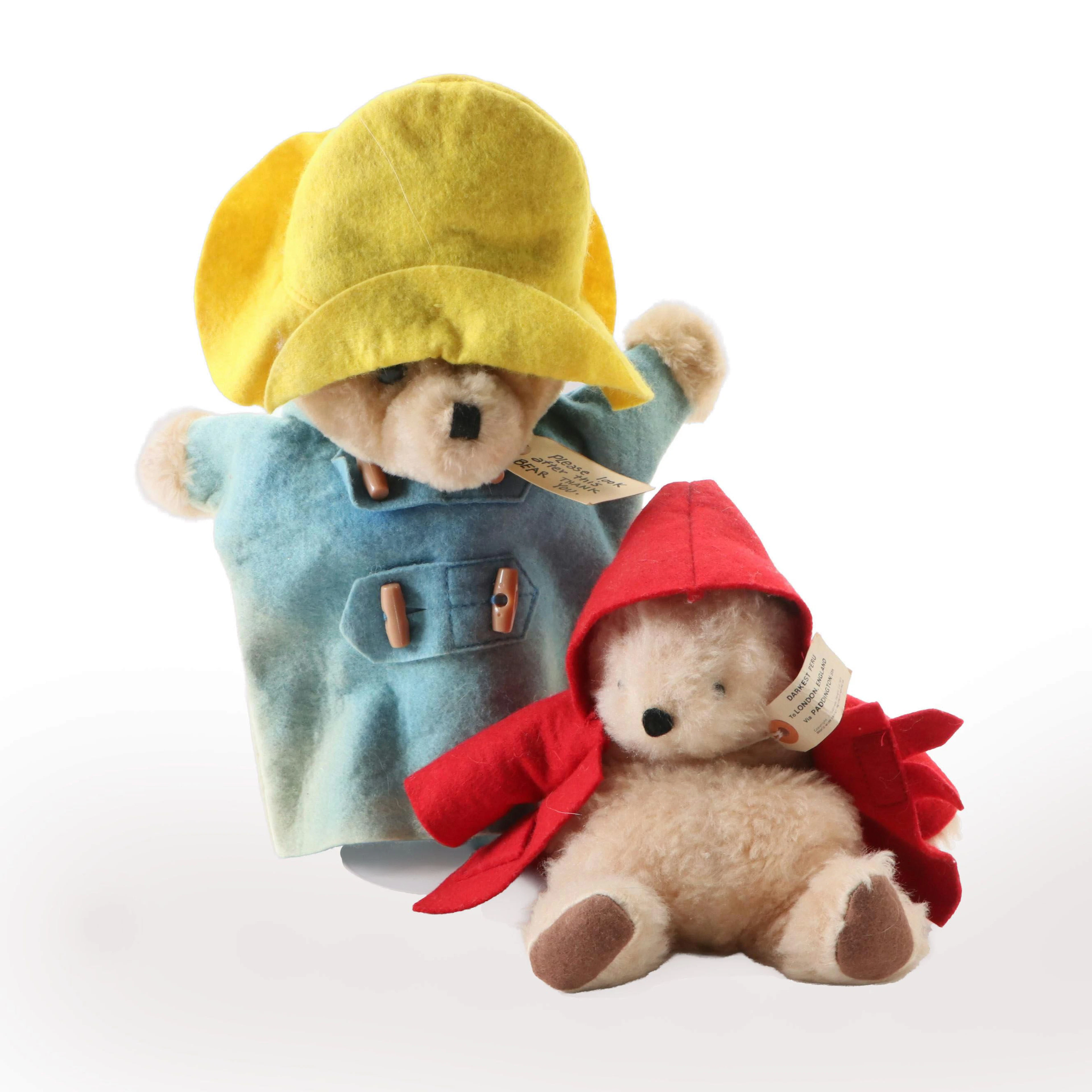 Eden Toys Paddington Bear Hand Puppet with Other Teddy Bear