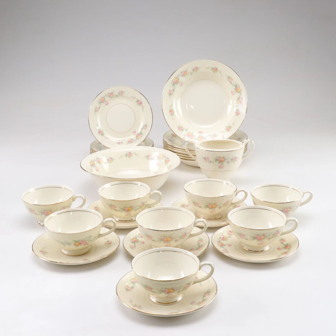 Homer Laughlin "Countess" Ceramic Bowls, Cups, Saucers, & More Dinnerware