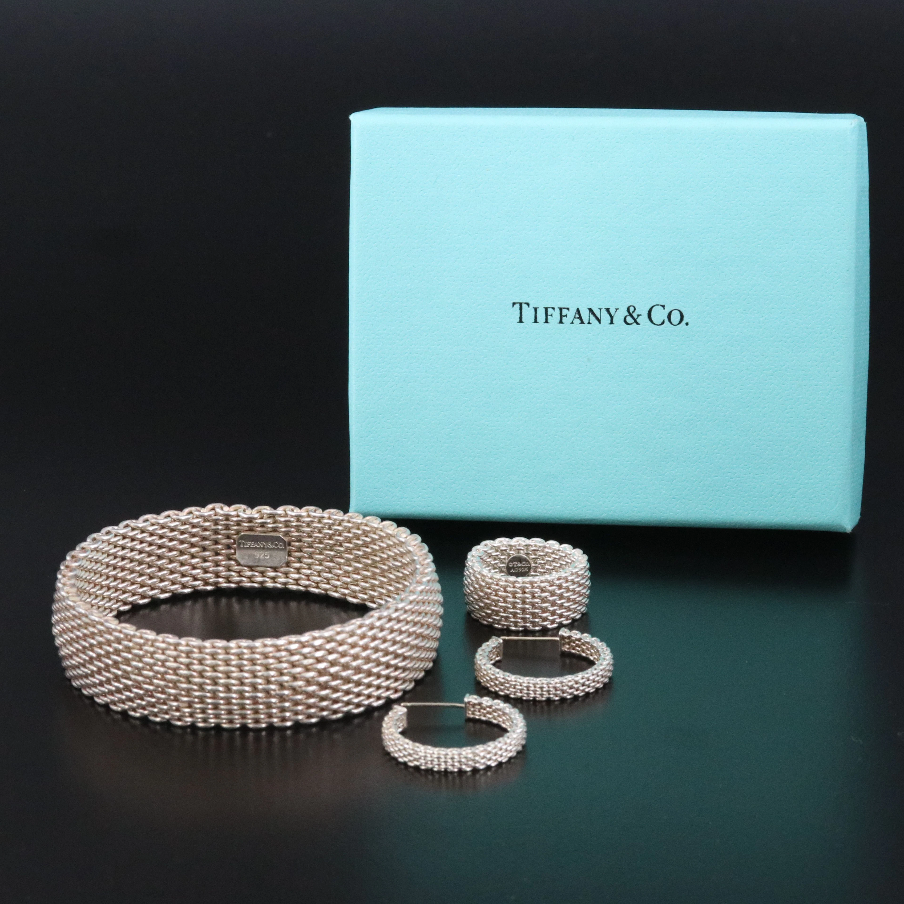 Tiffany & Co. Somerset Sterling Jewelry Set