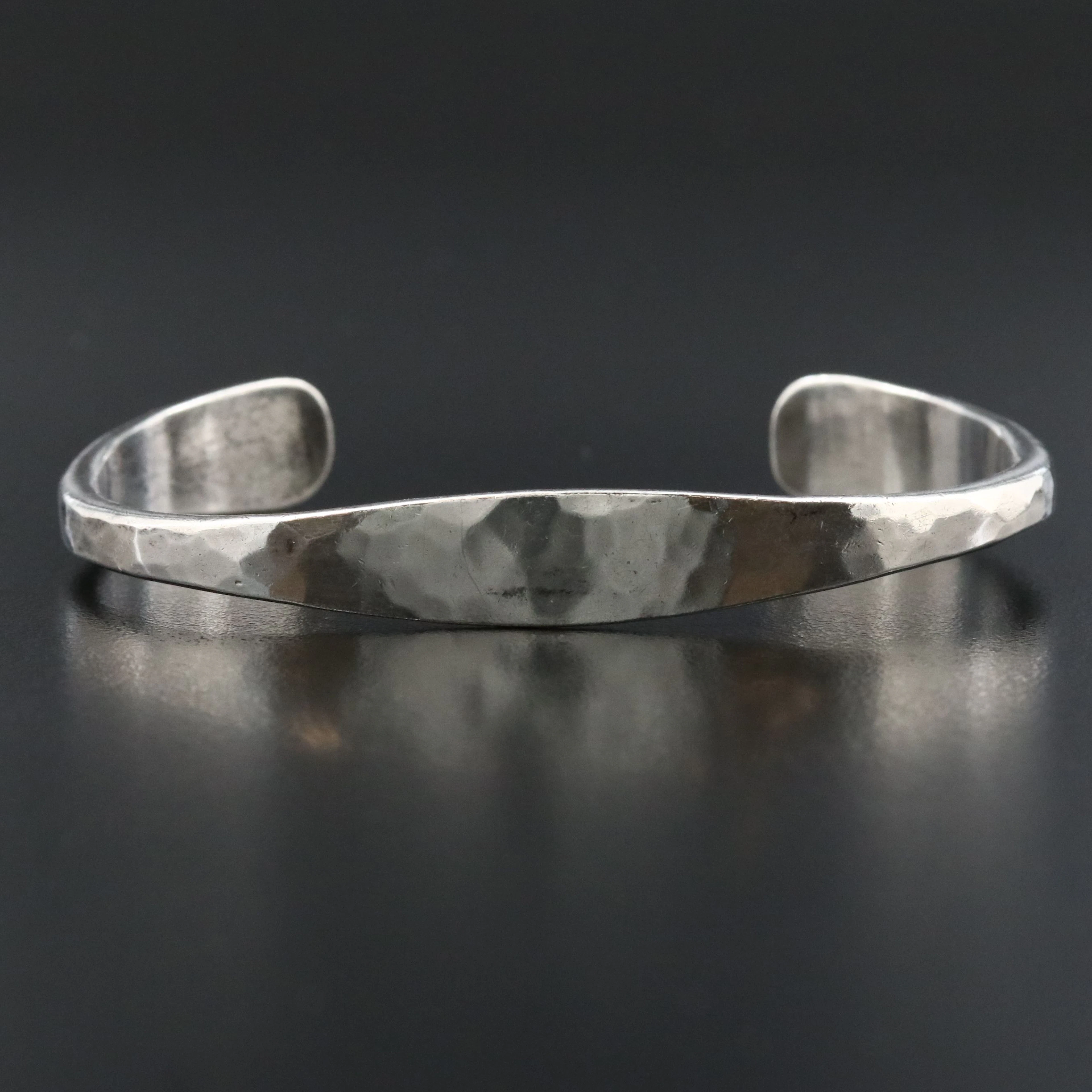 James Avery Sterling Hammered Cuff