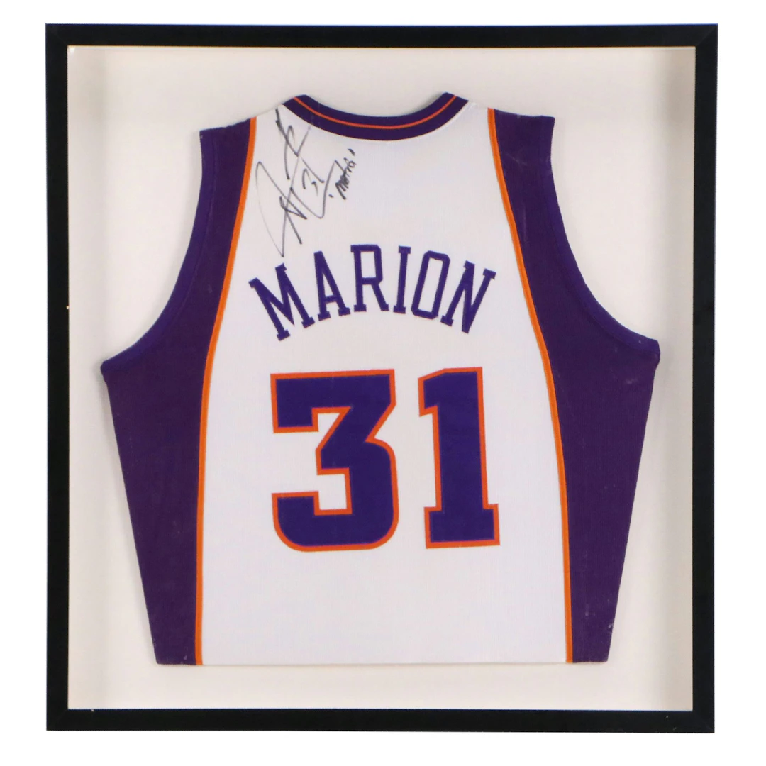 Shawn Marion Signed Phoenix Suns Jersey, 21st Century