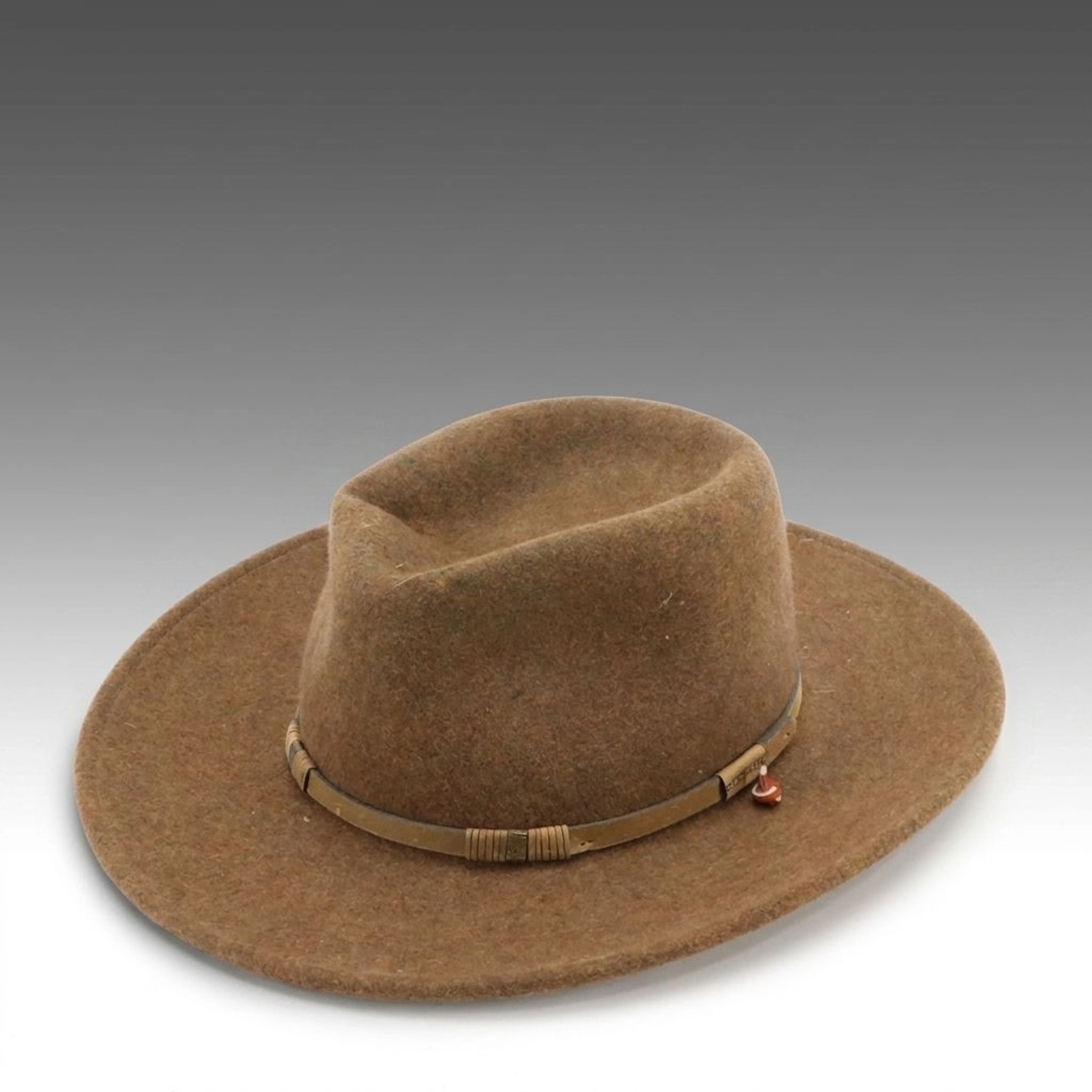 Stetson Half Dome Crushable Wool Felt Outback Hat