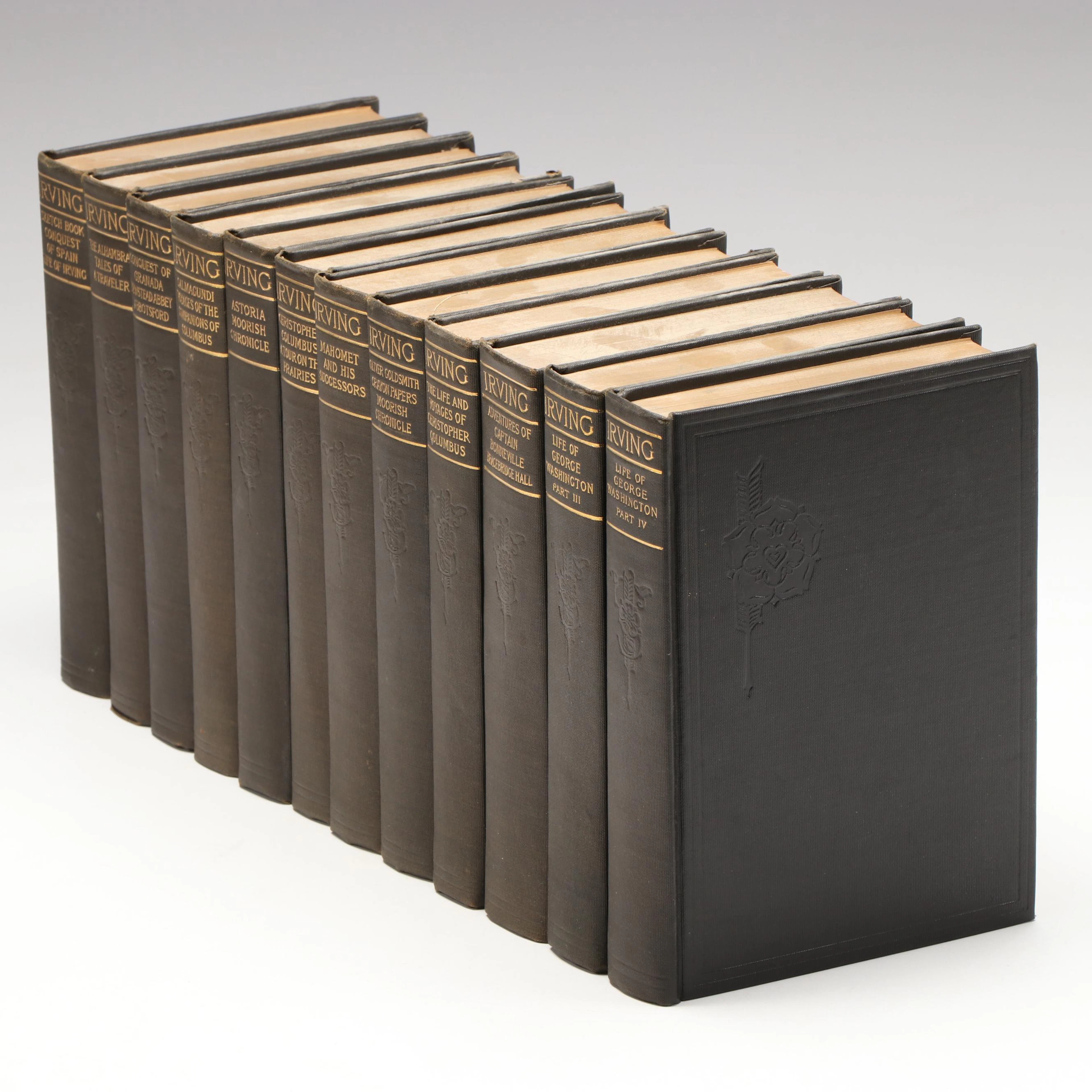 "The Works of Washington Irving" Partial Set, Early 20th Century
