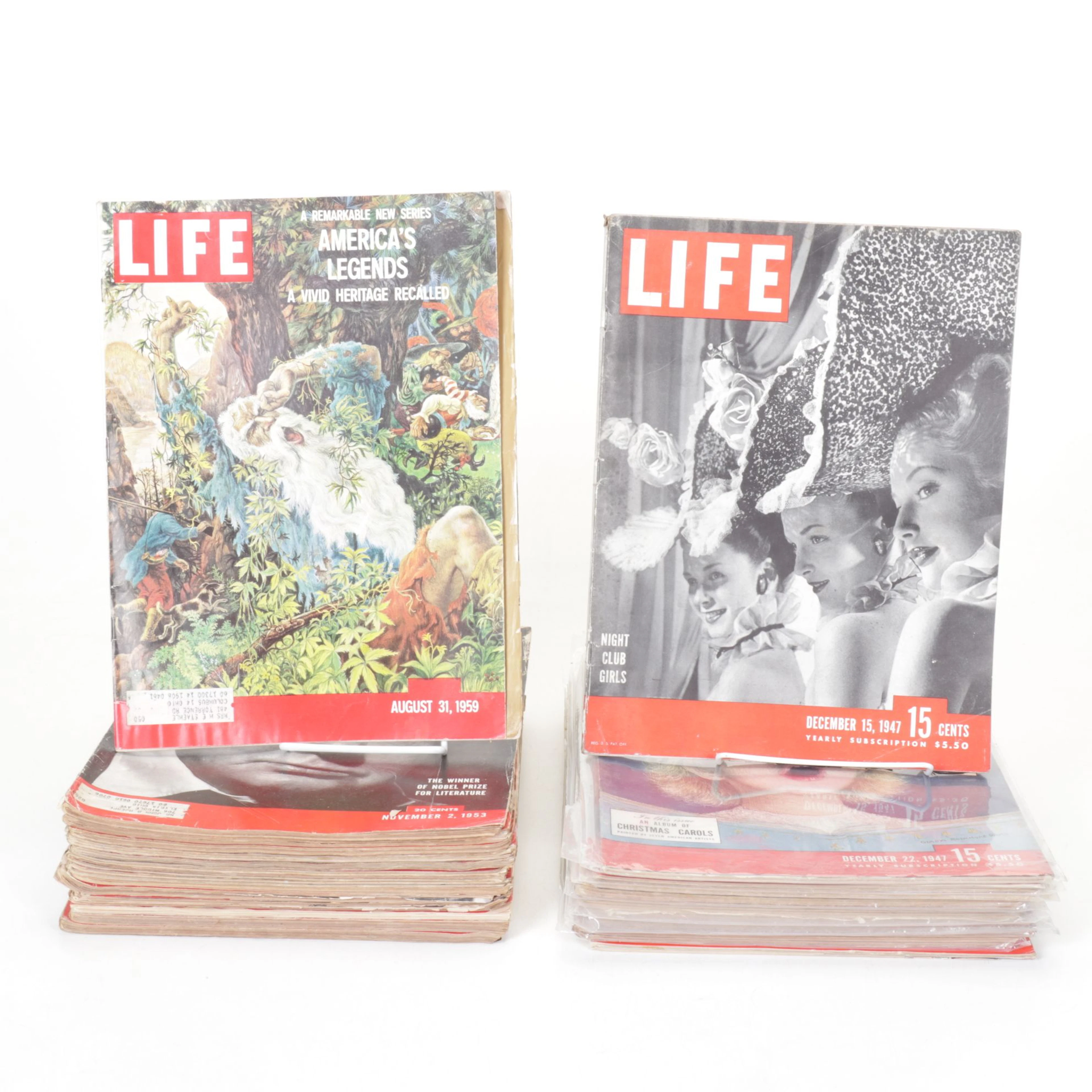 "LIFE" Magazine Collection Jackie Kennedy & More, 1939–⁠1959