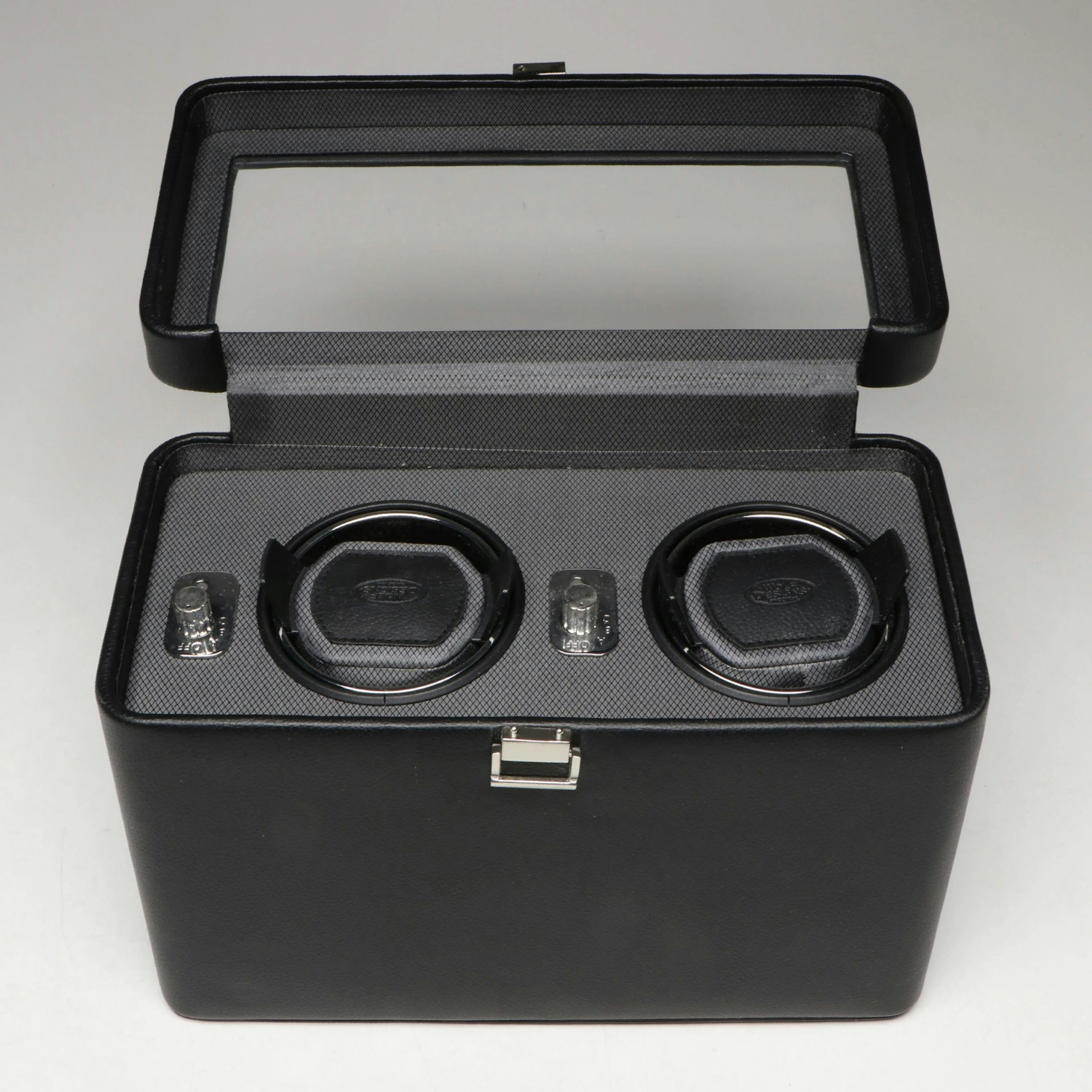 Wolf Designs Faux Leather Automatic Watch Winder